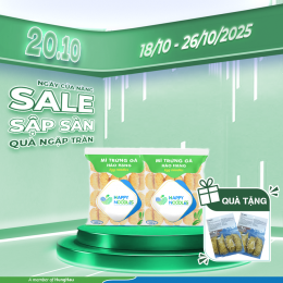 MUA 02 MÌ TRỨNG 500G TẶNG 02 MÌ TRỨNG 100G