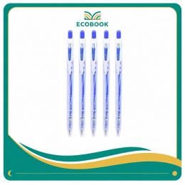Bộ 5 Bút Bi Xanh Thiên Long TL-079 Chính Hãng – Viết Êm, Nét Đậm, Bền Bỉ