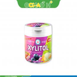 Kẹo Gum Không Đường Lotte Xylitol Hương Trái Cây Hỗn Hợp 55.1g