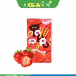 Bánh que Toppo-Nhân Kem Dâu Hộp 40g