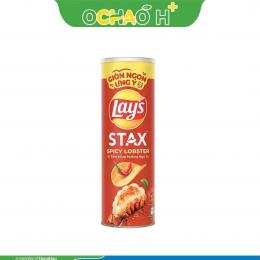 Lay's Stax Khoai Tây Miếng Vị Tôm Hùm Nướng Ngũ  Vị 90gr 