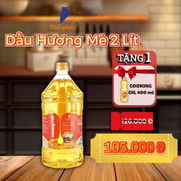 Combo Hương Vị - Mua 1 chai Hương Mè 2L Tặng Cooking Oil 1L