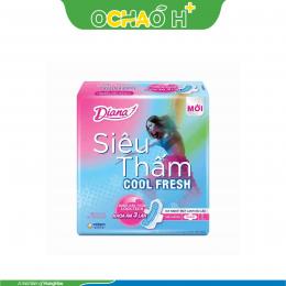 Băng vệ sinh Diana Cool Fresh siêu thấm 8m 