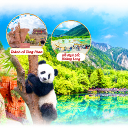 Tour Thành Đô - Cửu Trại Câu - Lạc Sơn