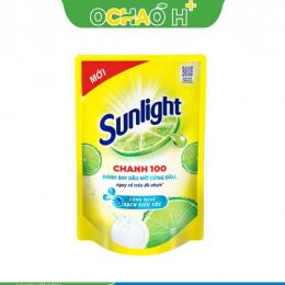 SUNLIGHT Nước Rửa Chén Chanh Mới túi 1.4kg 