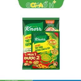 Knorr Hạt nêm từ thịt 900g (1+1 Knorr TTX ống 136g)/bộ