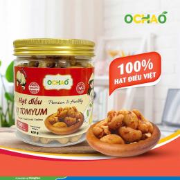 Hạt điều vị Tomyum 120gr
