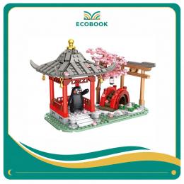 Đồ Chơi Lắp Ráp Công Viên Hoa Anh Đào Kumamon 880011