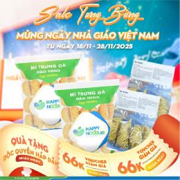 MUA 02 MÌ TRỨNG 500G TẶNG 02 MÌ TRỨNG 100G