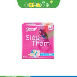 Băng Vệ Sinh Diana Siêu Thấm Siêu Mỏng Có Cánh 8 miếng