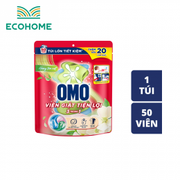 Túi Viên Giặt OMO 3 Trong 1 – Làm Sạch, Khử Mùi, Thơm Lâu