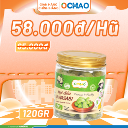 Hạt điều vị Wasabi 120gr
