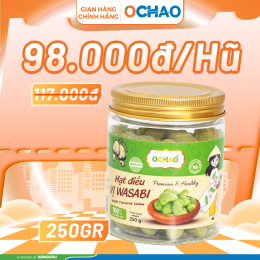 Hạt điều vị Wasabi 250gr