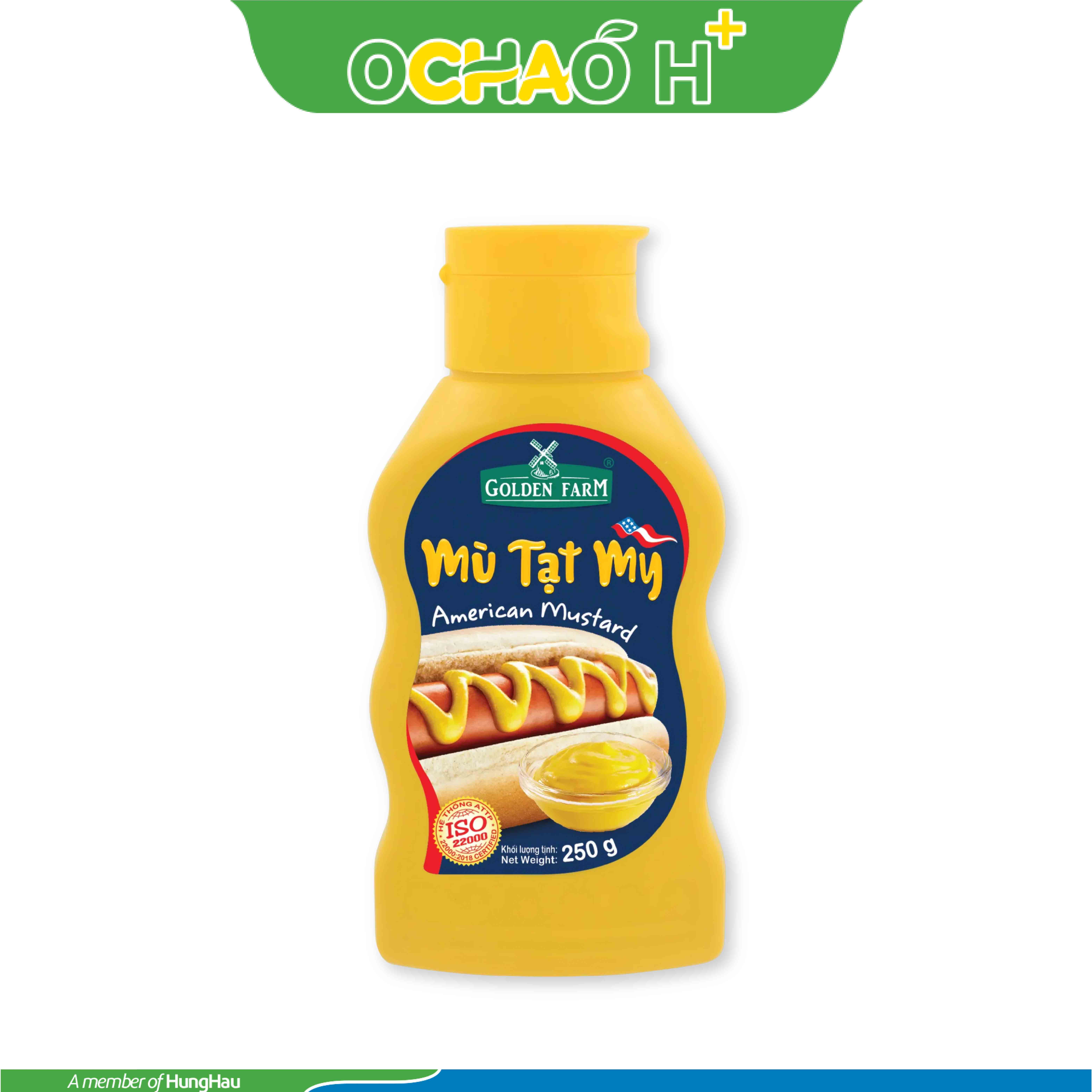Xốt Mù Tạt Mỹ 250g