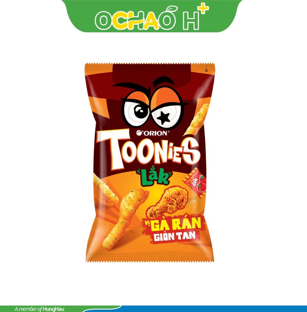 Bánh Snack vị gà BBQ Toonies Gà Gói 32g