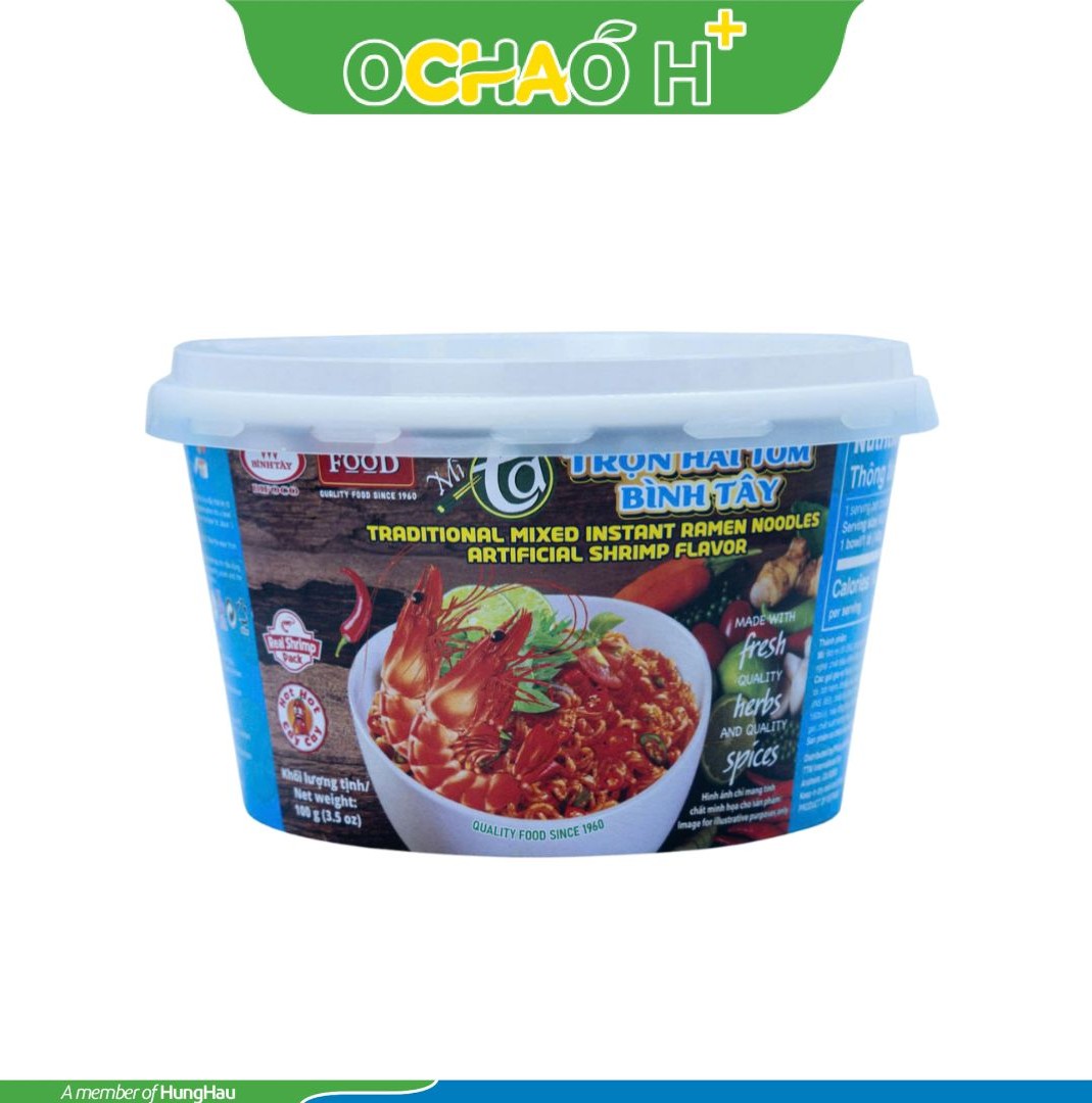 Mì ta trộn hai tôm 100g