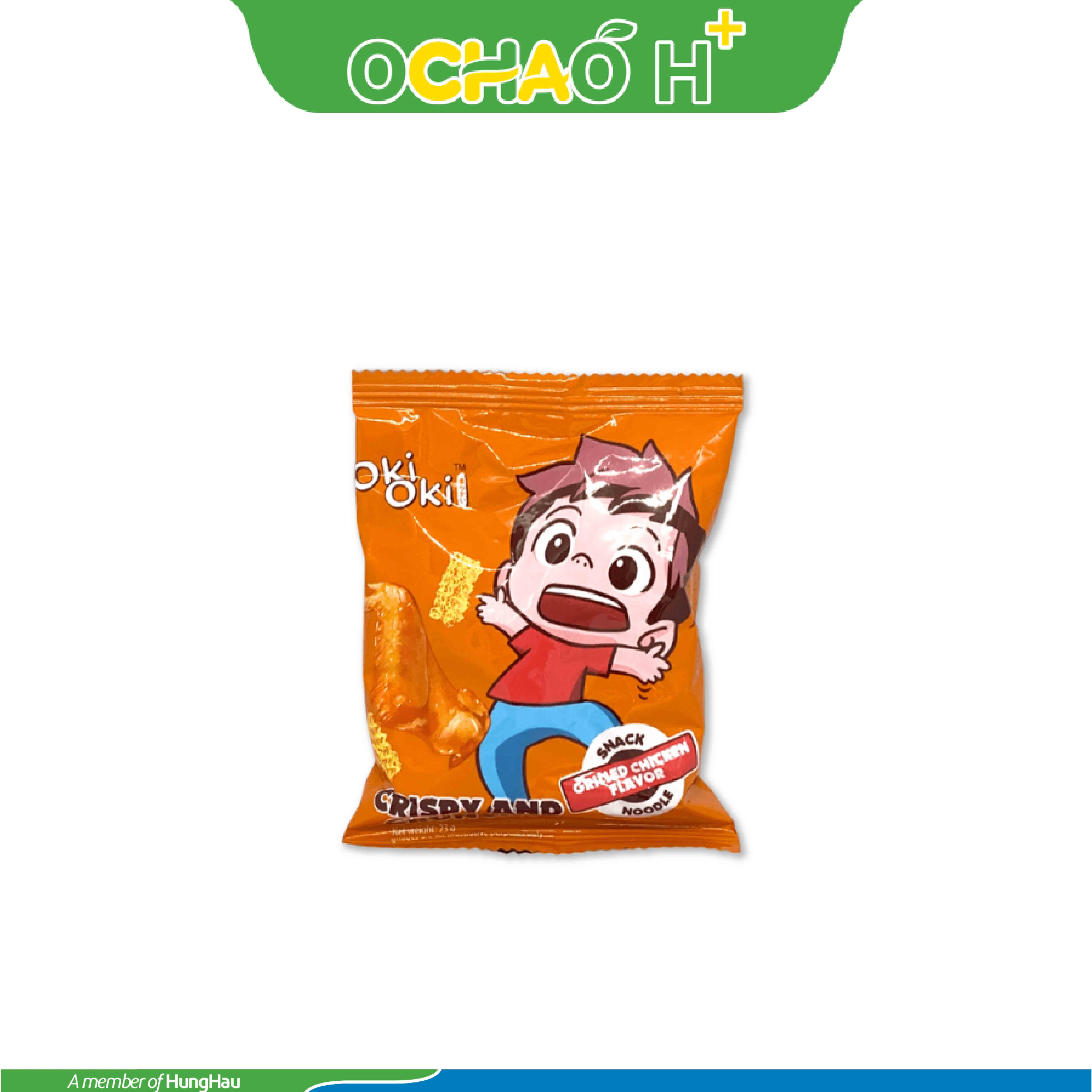 Snack mì giòn Oki Oki hương gạch cua 506g