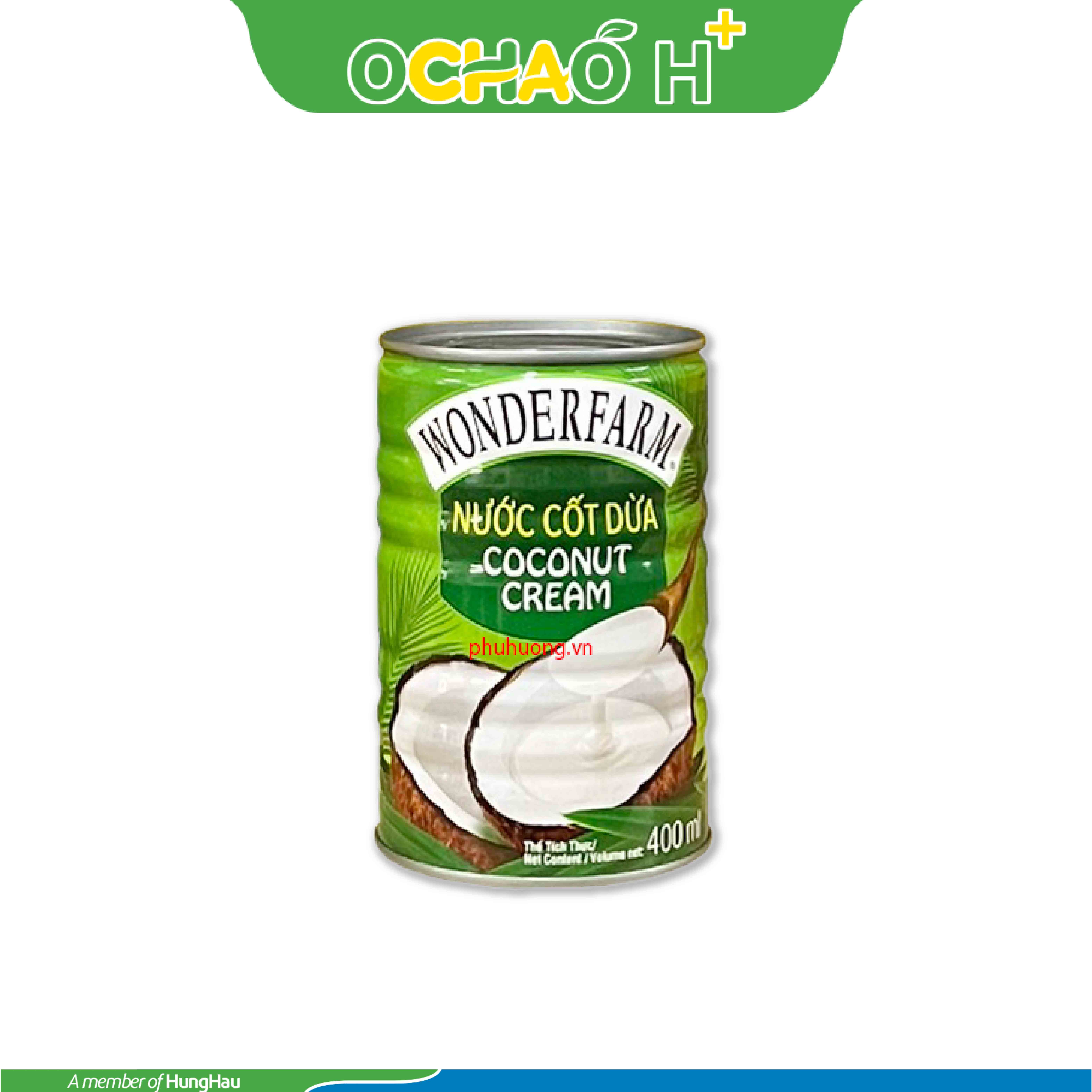 Nước cốt dừa Wonderfarm 400ml