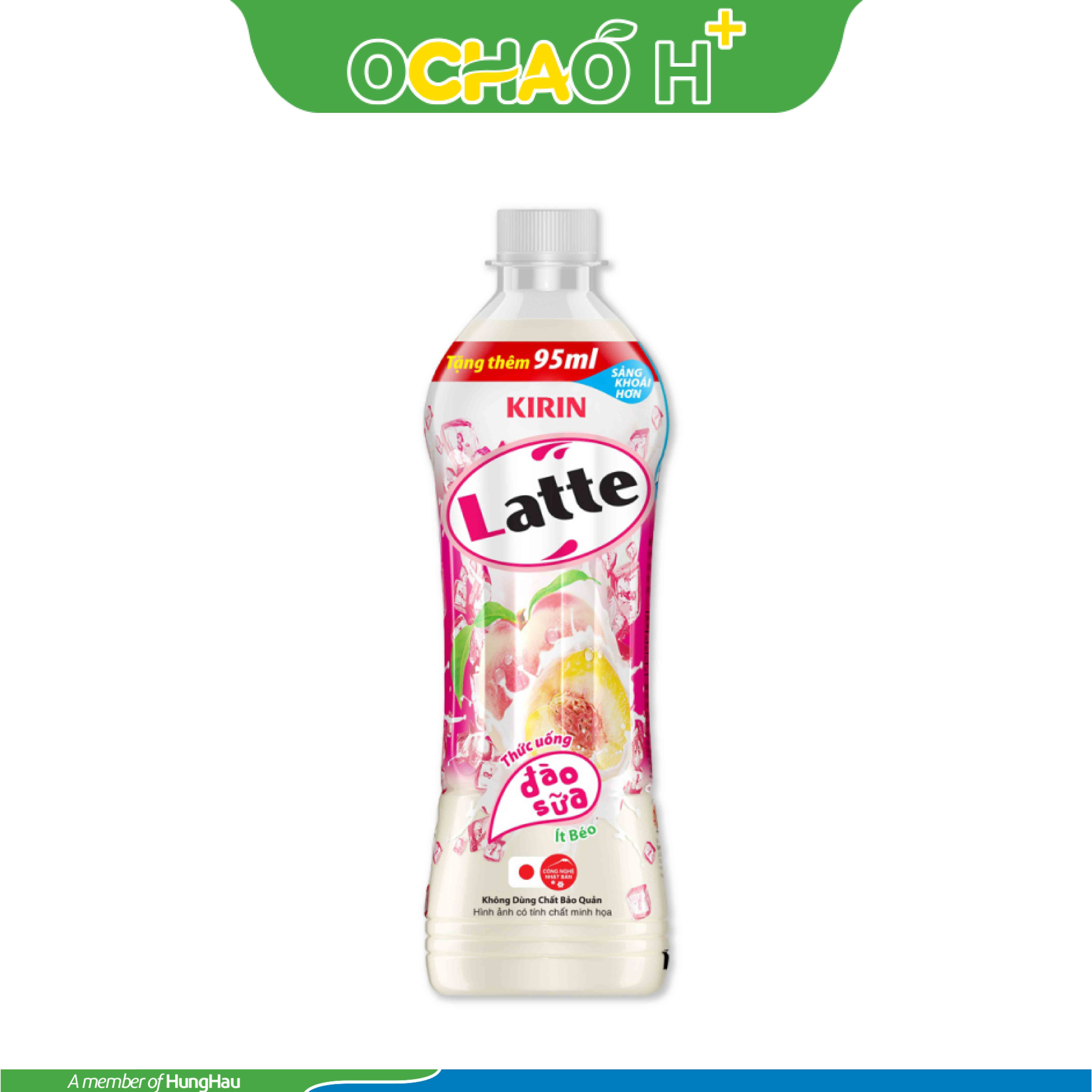 Thức uống Đào sữa Kirin Latte 440 ml