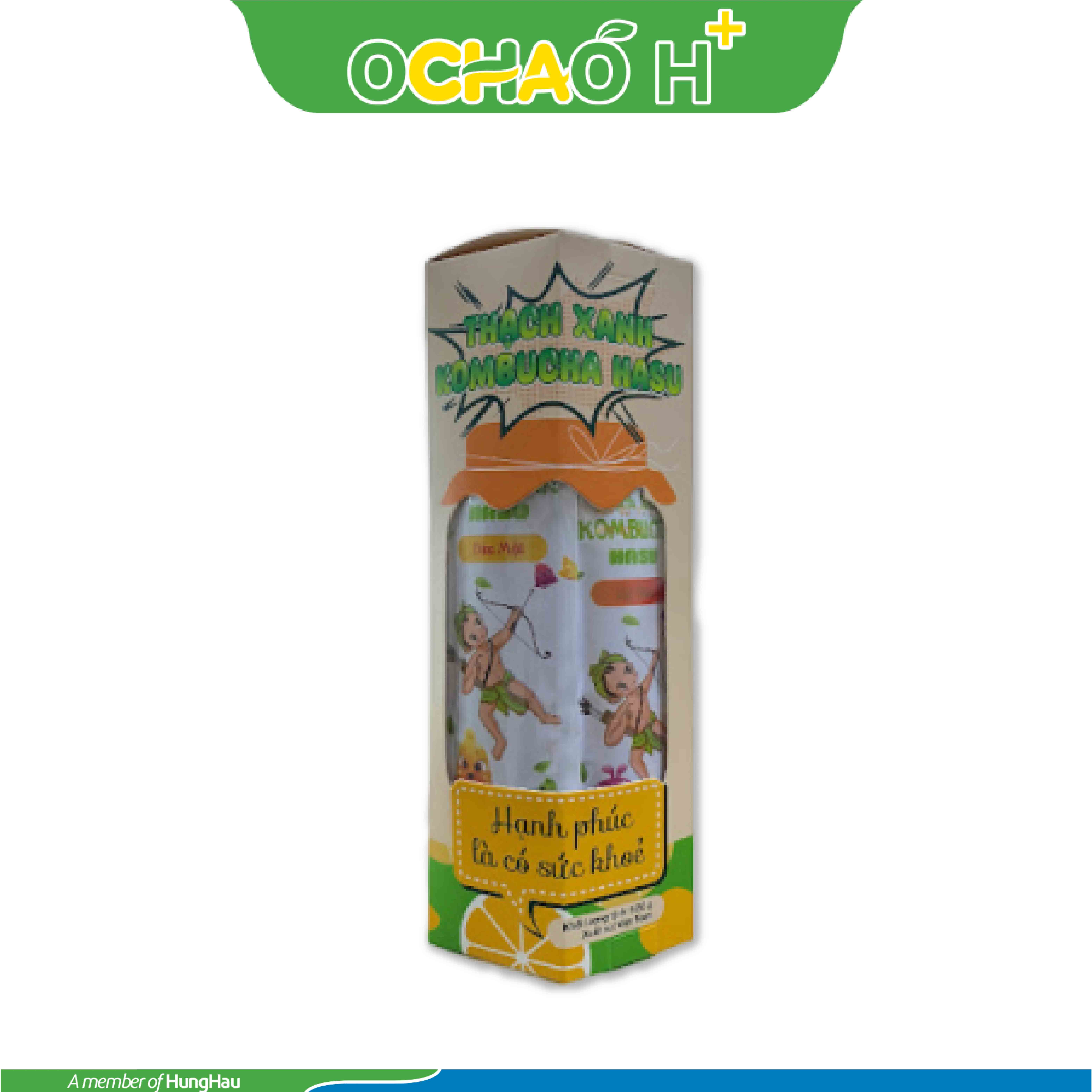 Thạch Xanh Kombucha Mix vị 525g