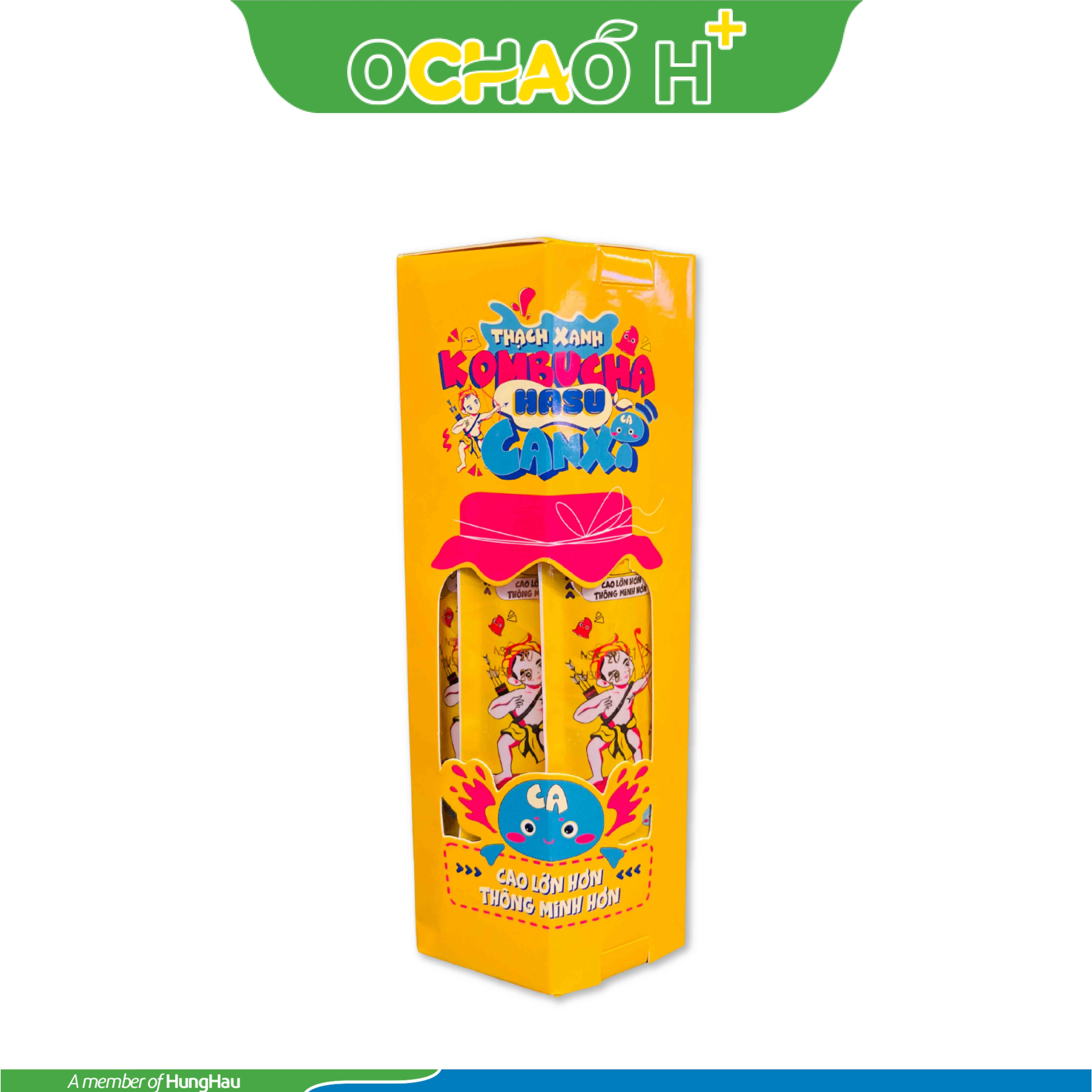 Thạch xanh Kombucha Hasu Canxi 525gr