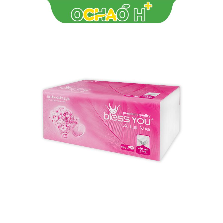 Khăn Softpack - Bless You À La Vie gói 250 tờ