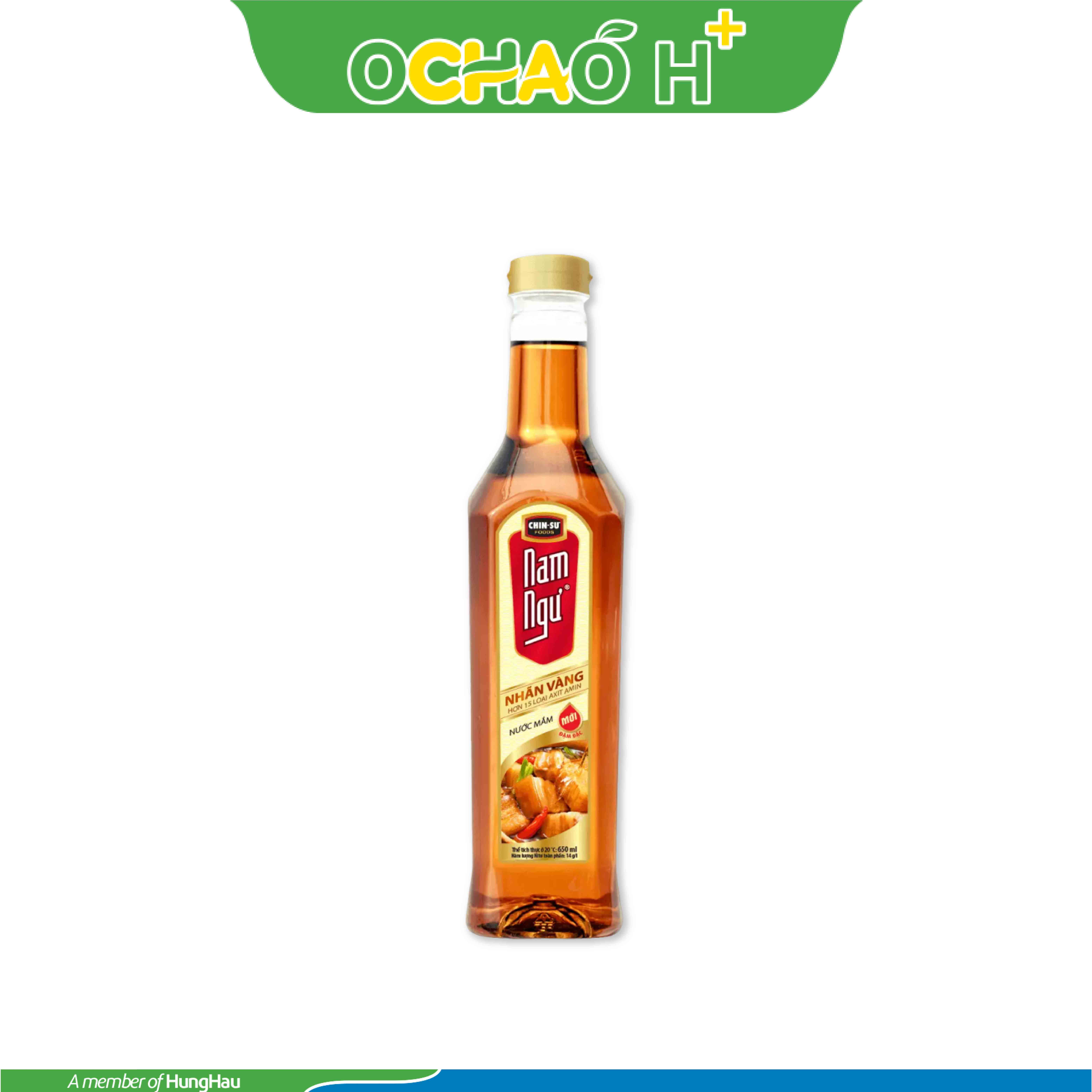 Nước mắm Nam Ngư Nhãn Vàng chai 650ml