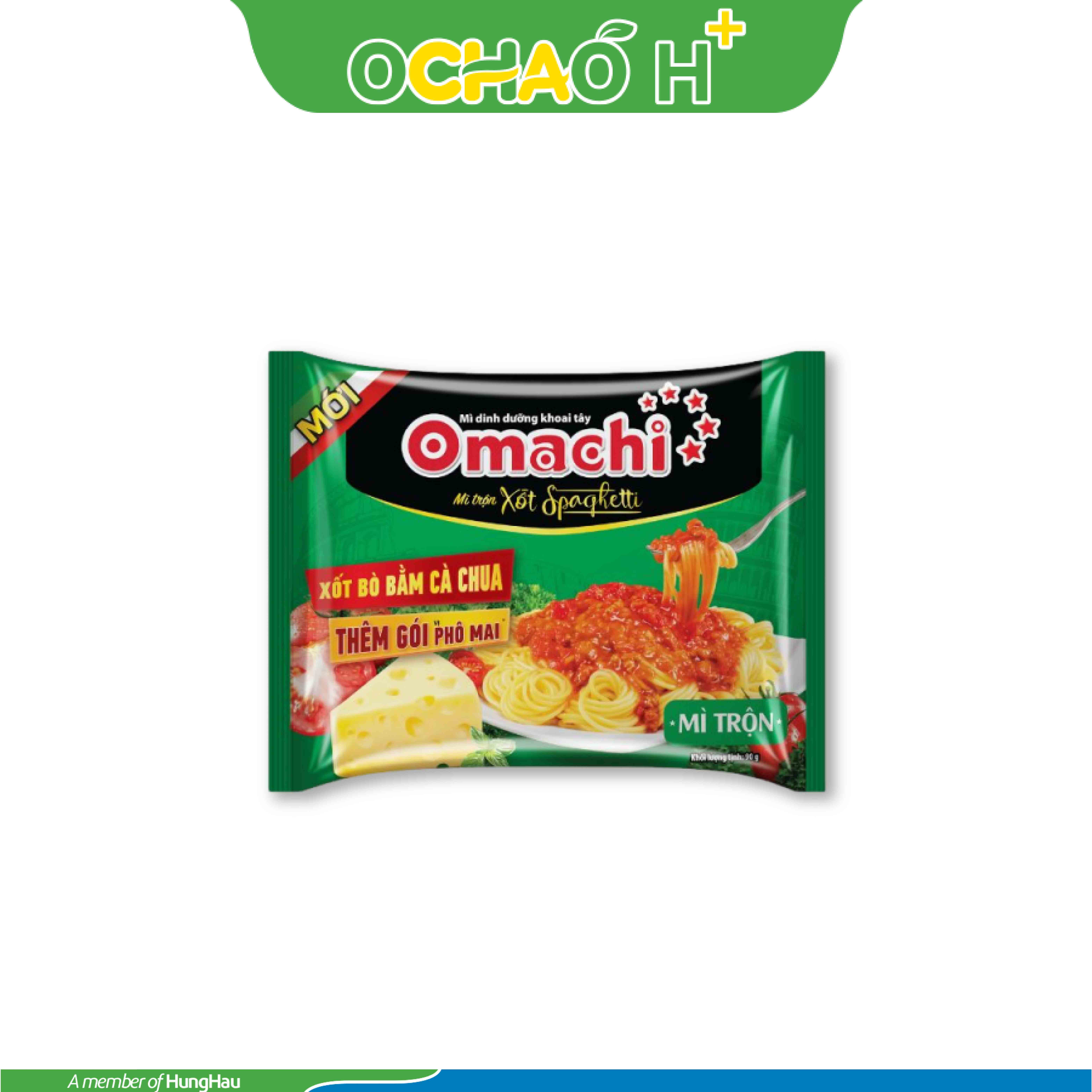 Mì dinh dưỡng khoai tây Omachimì trộn xốt Spaghetti gói 90g