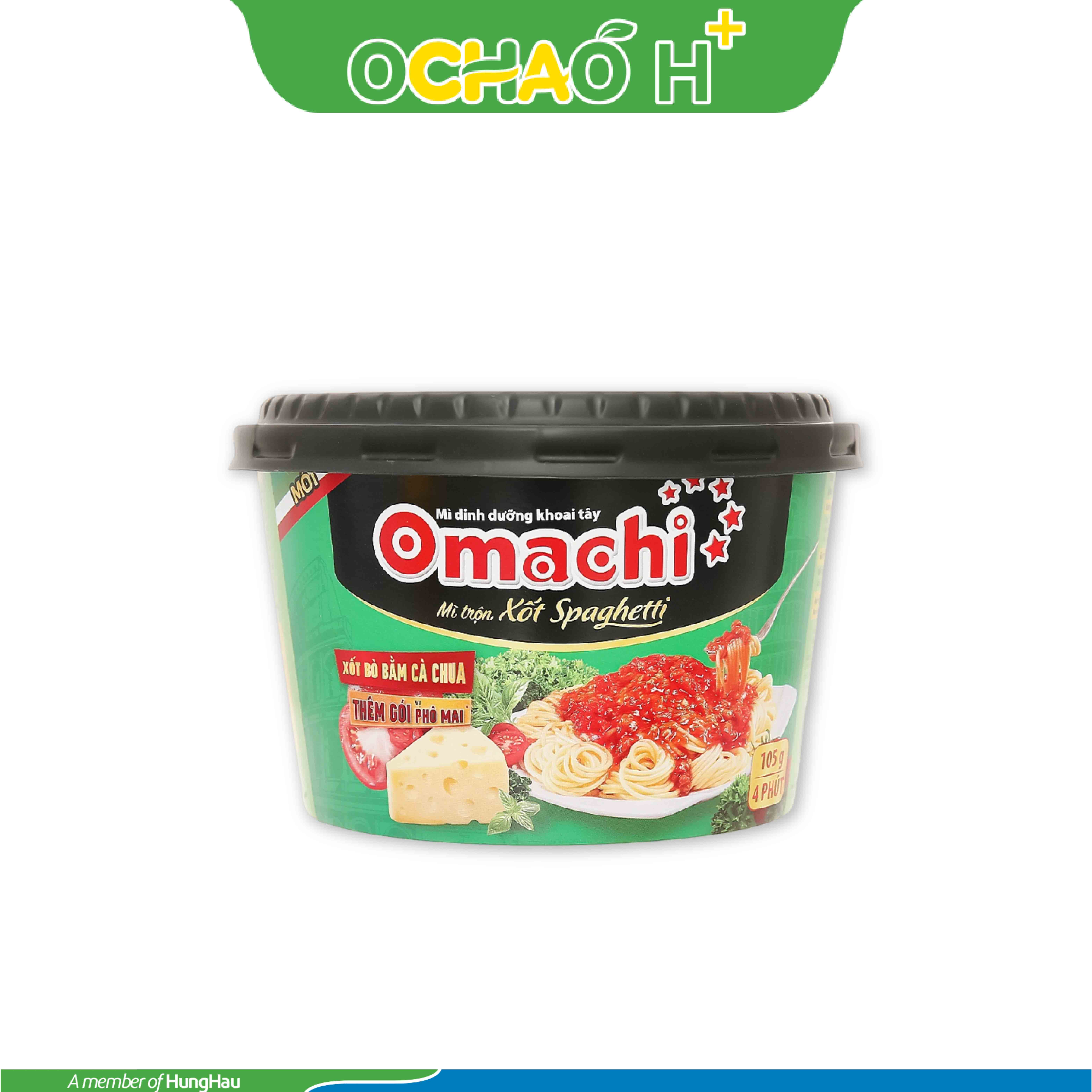 Mì Omachi trộn xốt Spaghetti hộp 105g