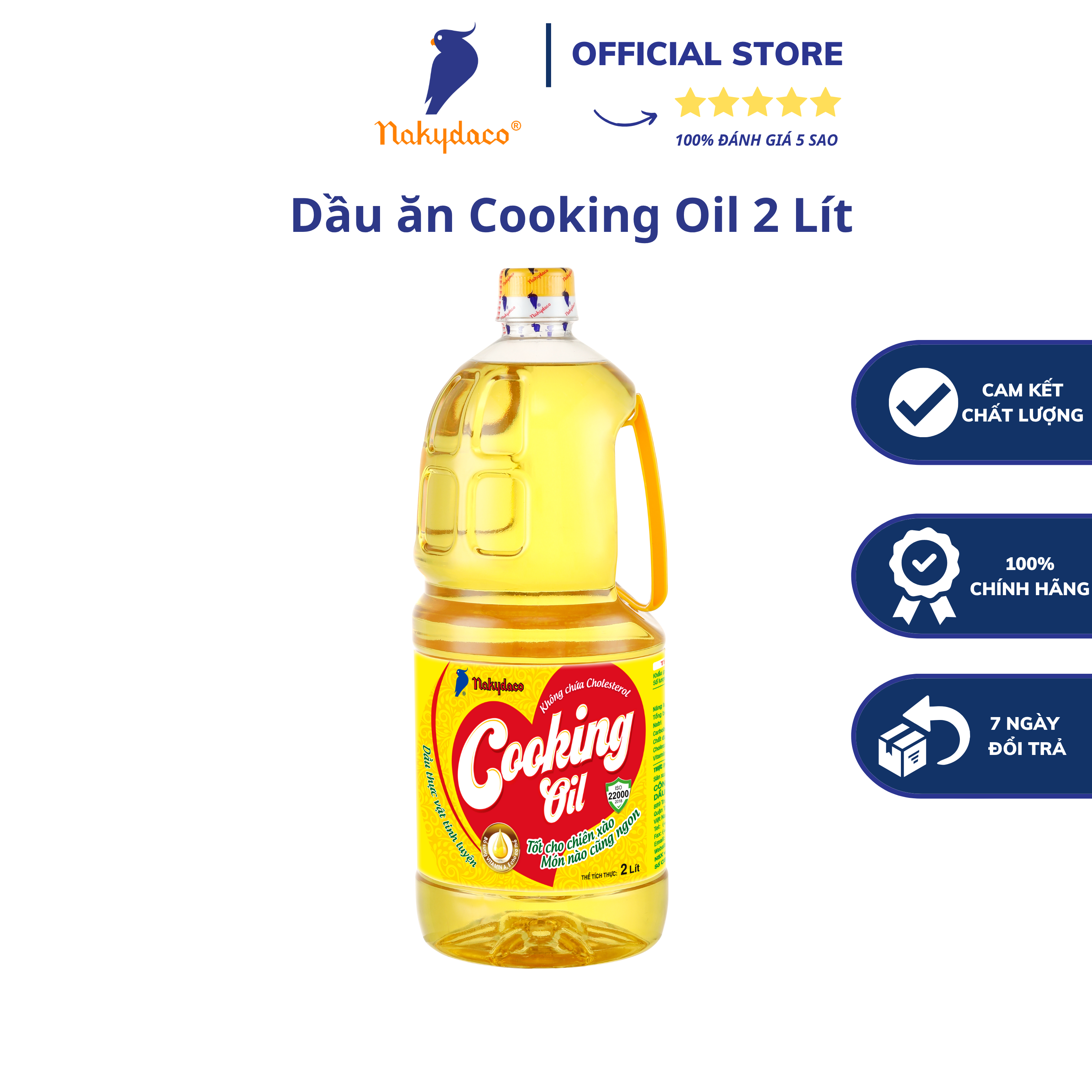 Dầu ăn Cooking oil 2L – Nakydaco