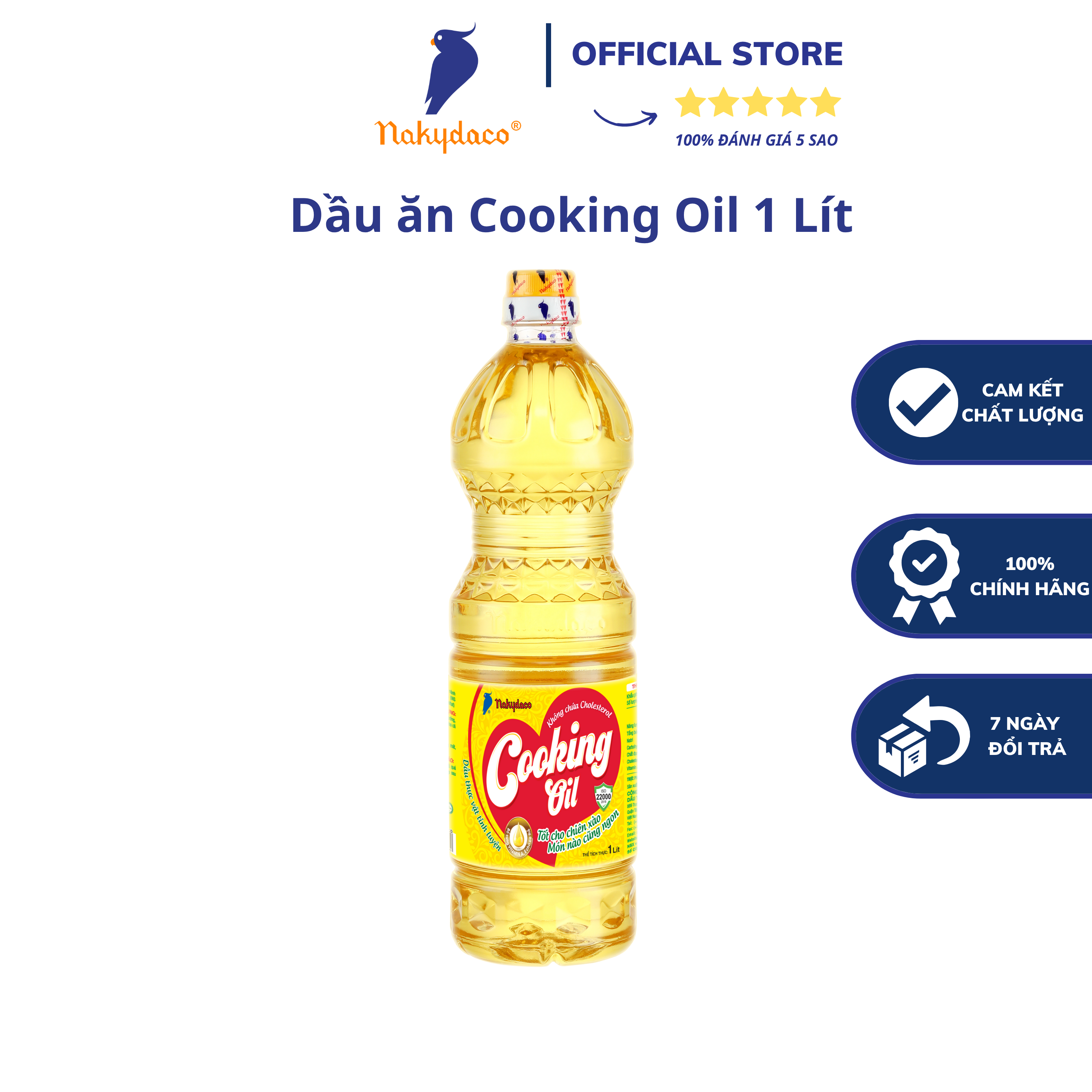 Dầu ăn Cooking oil 1L – Nakydaco