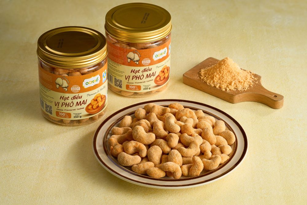 Hạt điều vị Phô mai 250gr