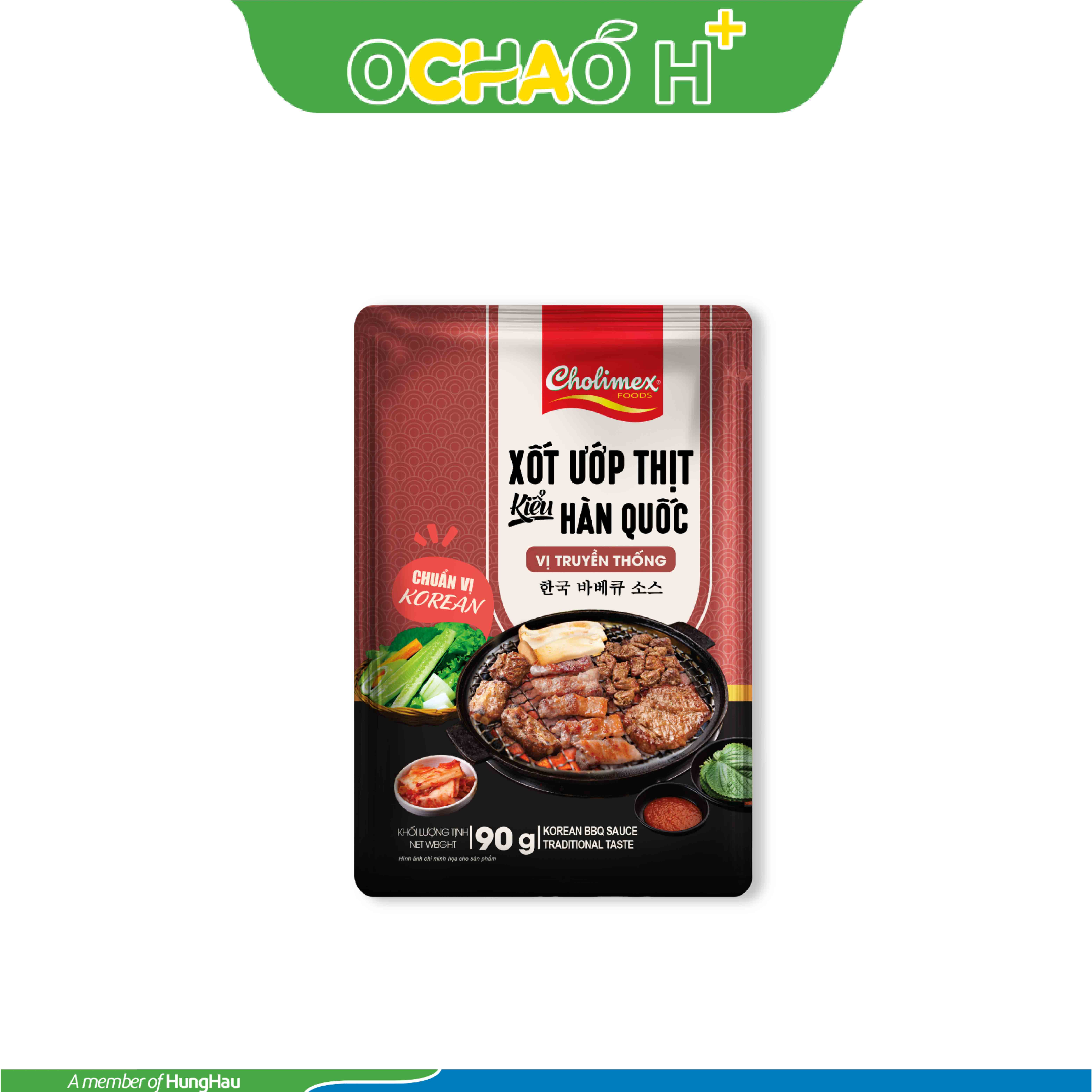 Xốt ướp thịt kiểu HQ gói 90g vị truyền thống