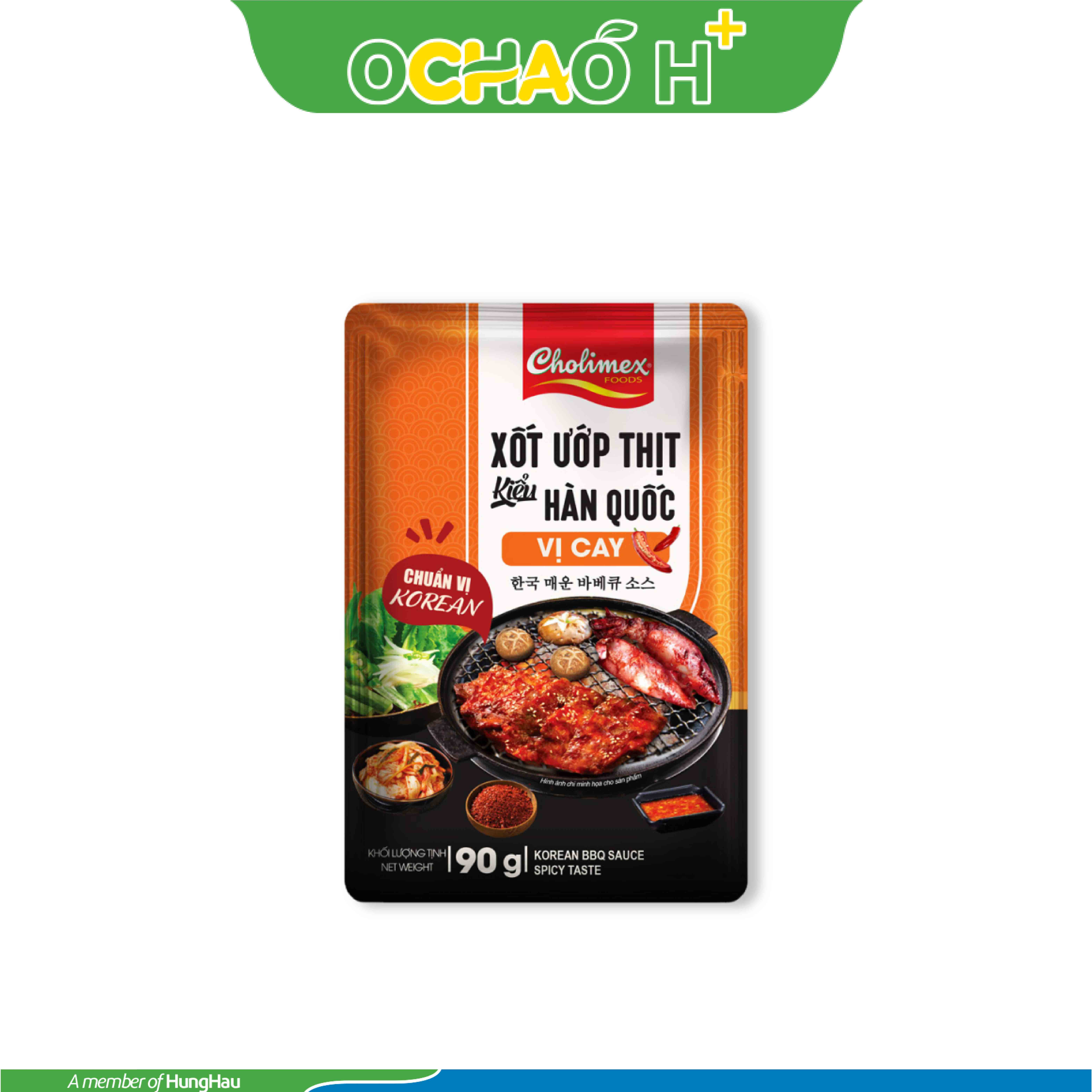 Xốt ướp thịt kiểu HQ gói 90g vị cay