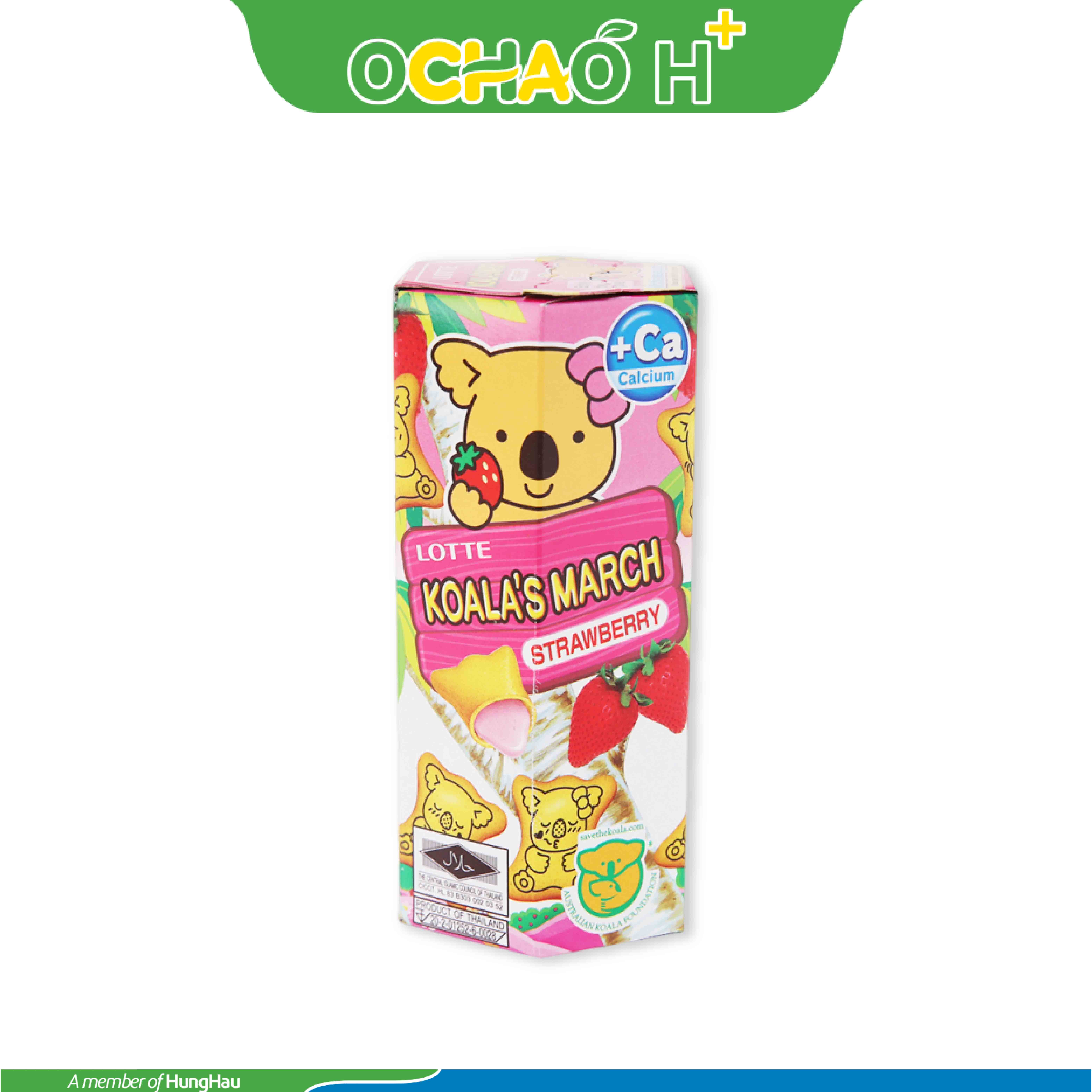 Bánh gấu Koala's March nhân Kem Dâu hộp