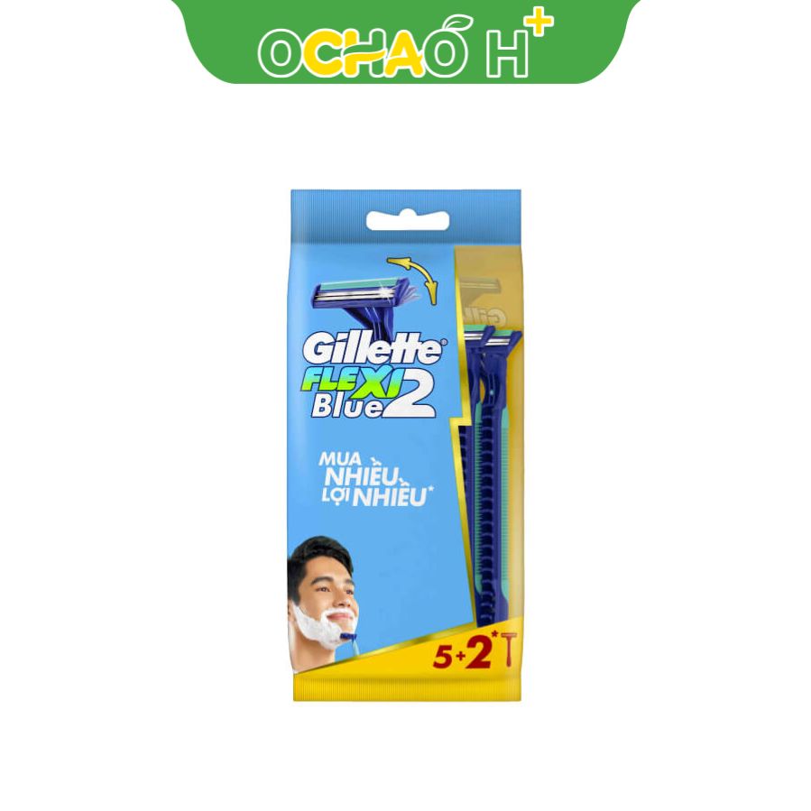 PG Dao cạo Blue 2 FLexi (5+2) x12x12(6.25)