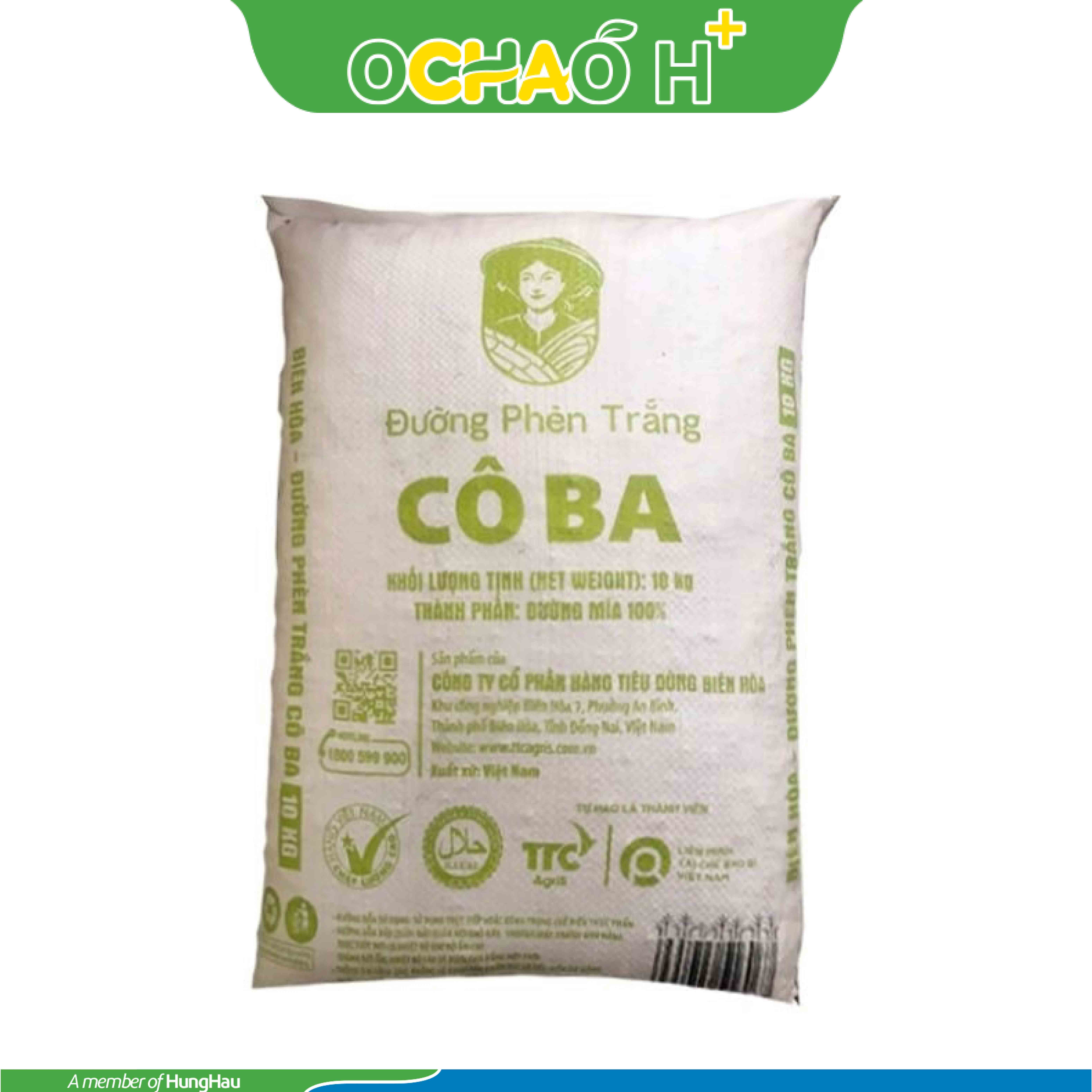 Đường Phèn Cô Ba Trắng Gói 1kg