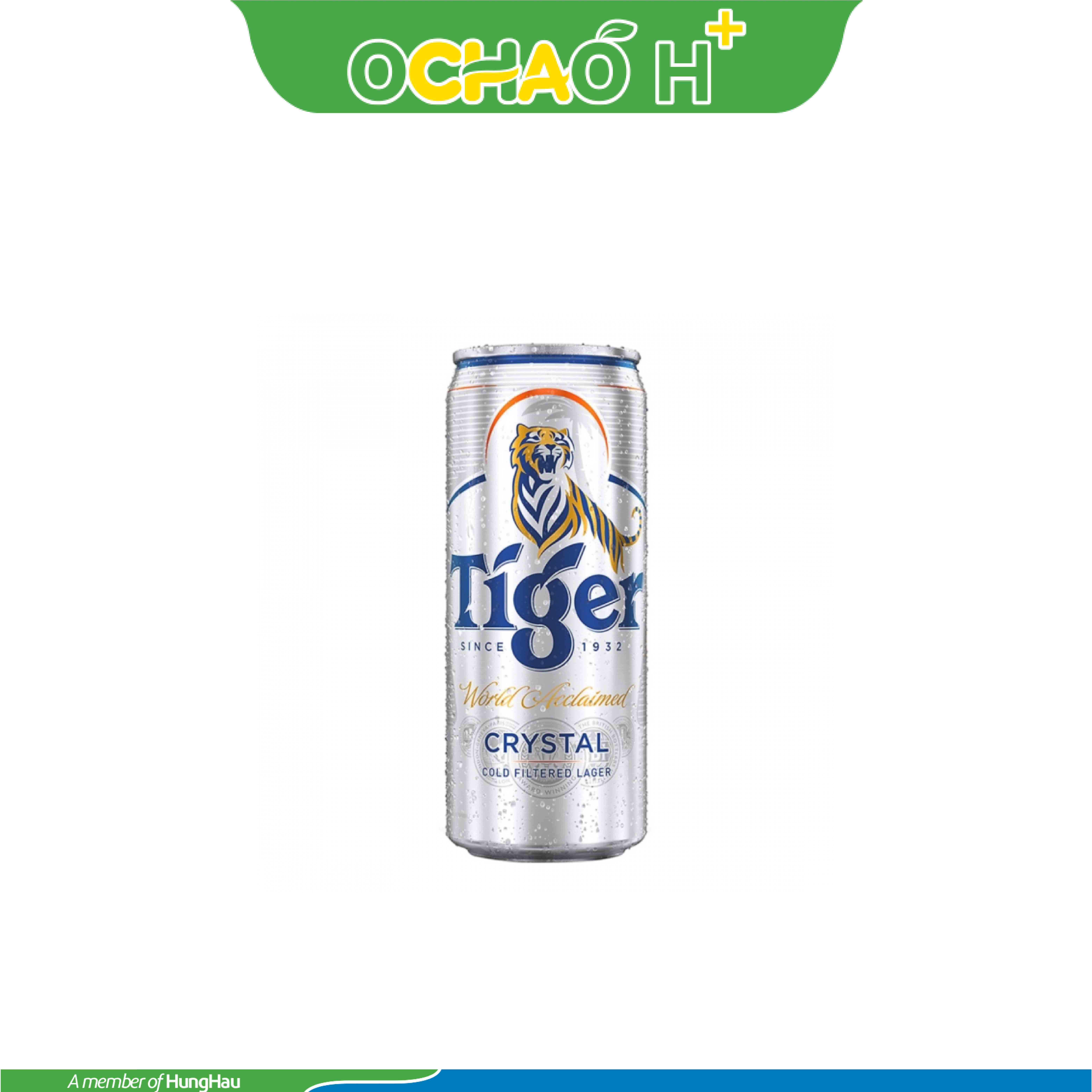 Bia Tiger Crystal Lon 330ml