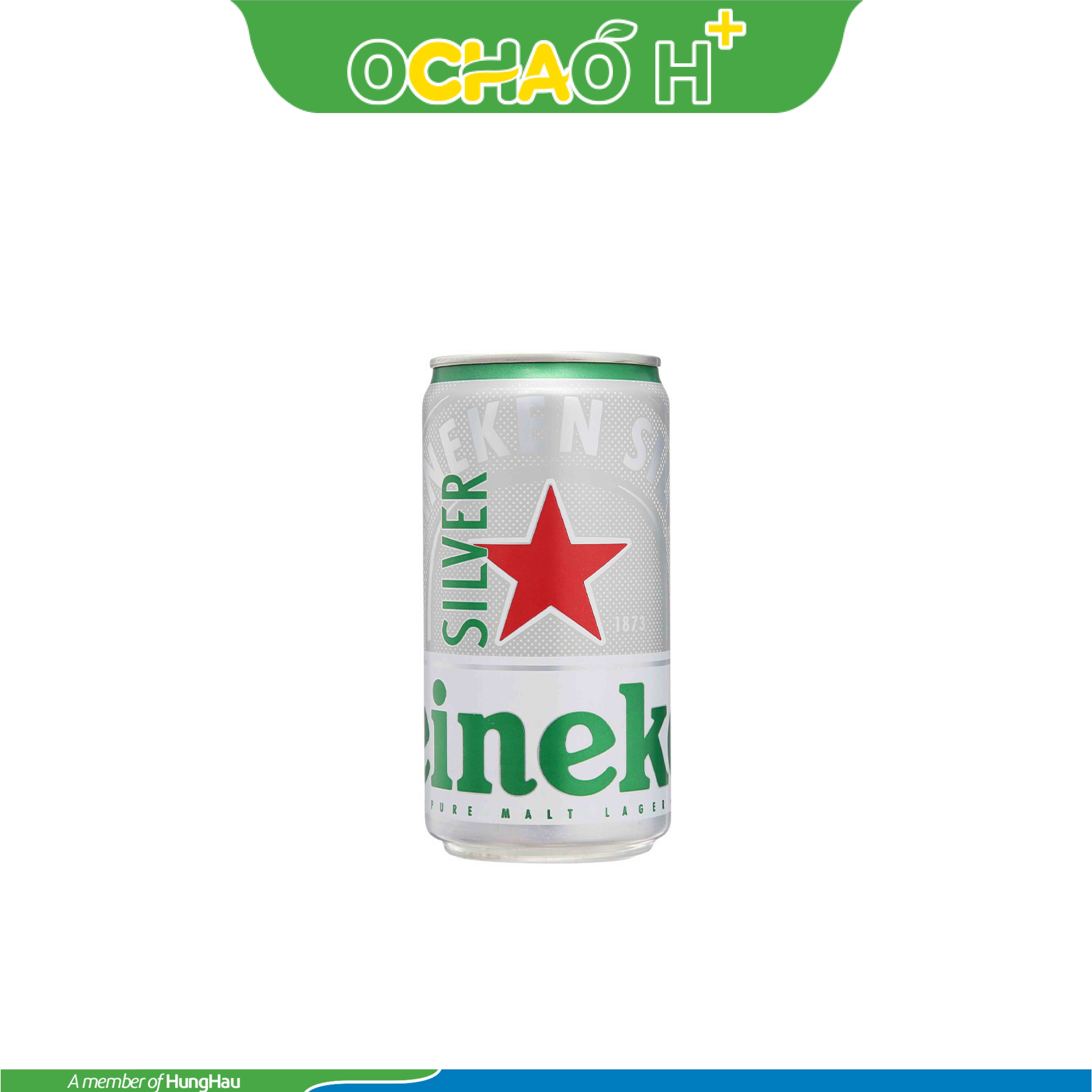 Bia Heineken Silver Lon 330ml