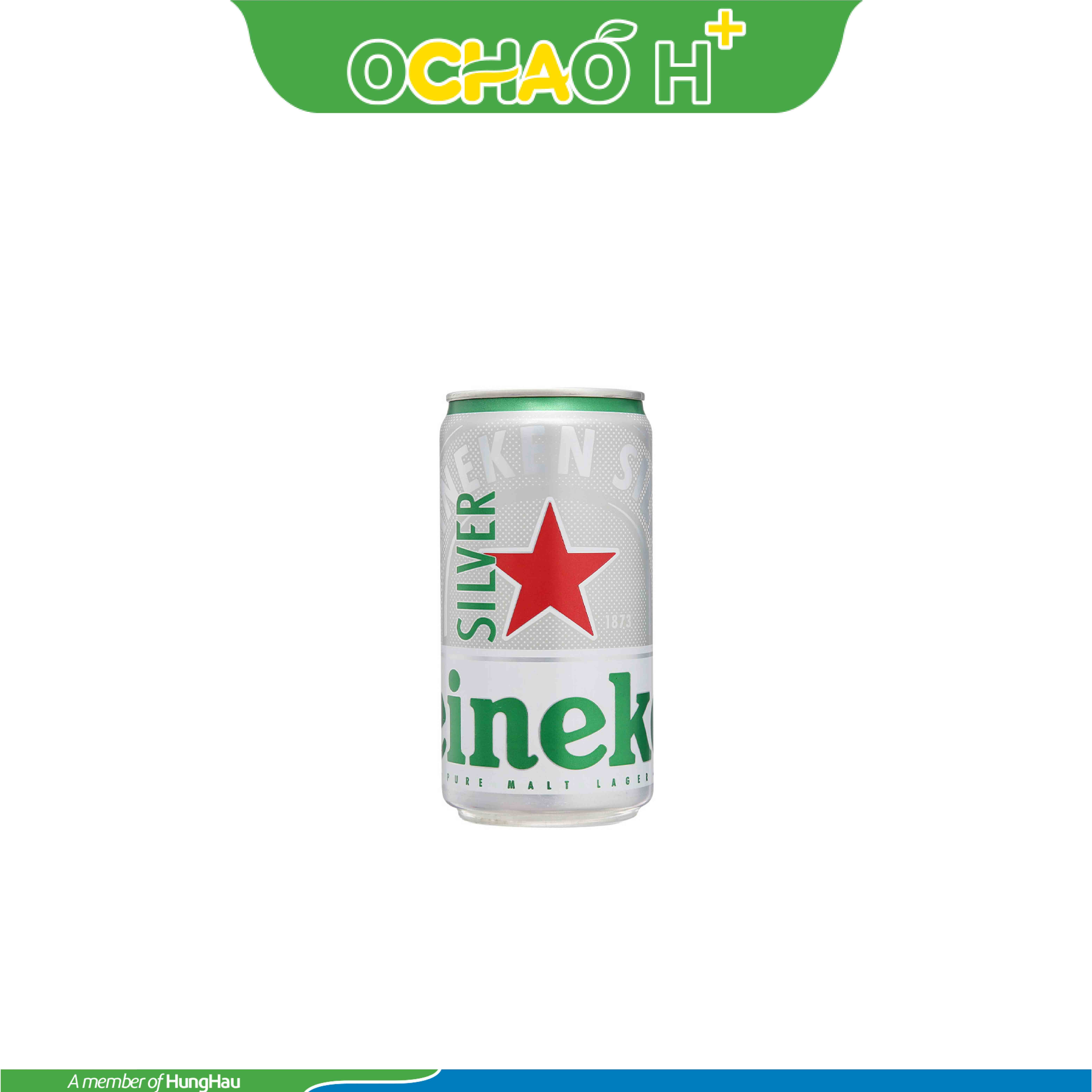 Bia Heineken Silver Lon 250ml