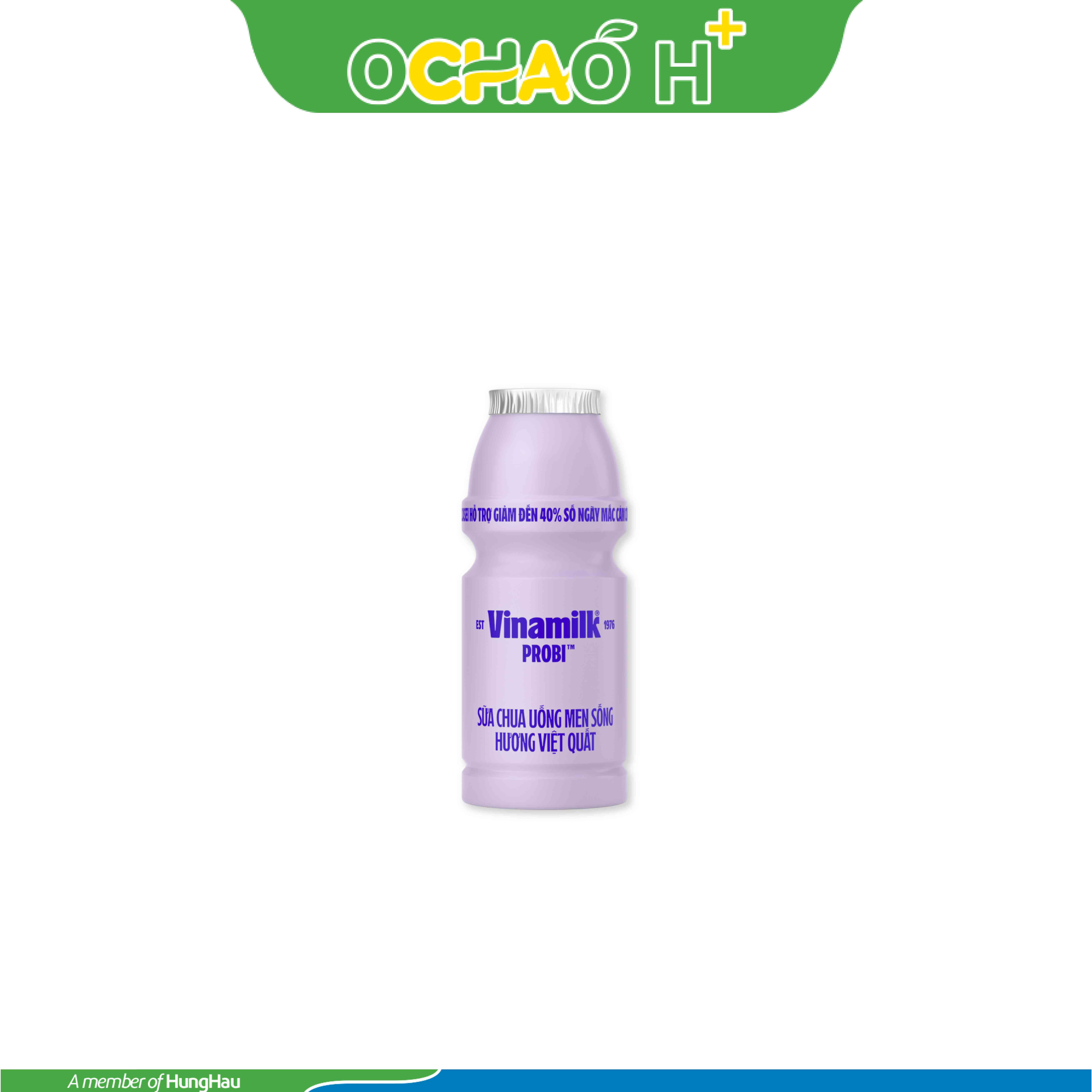 Sữa chua uống Probi hương Việt Quất Chai 130ml