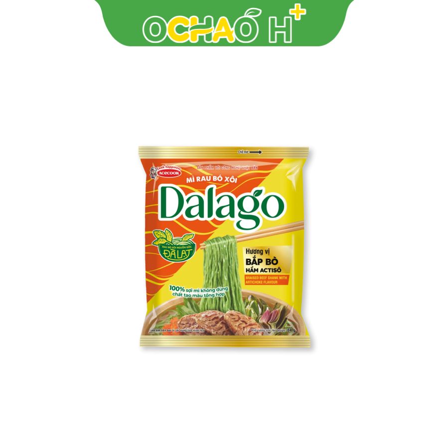 Mì Rau Bó Xôi Dalago Hương Vị Bắp Bò Hầm Actisô 