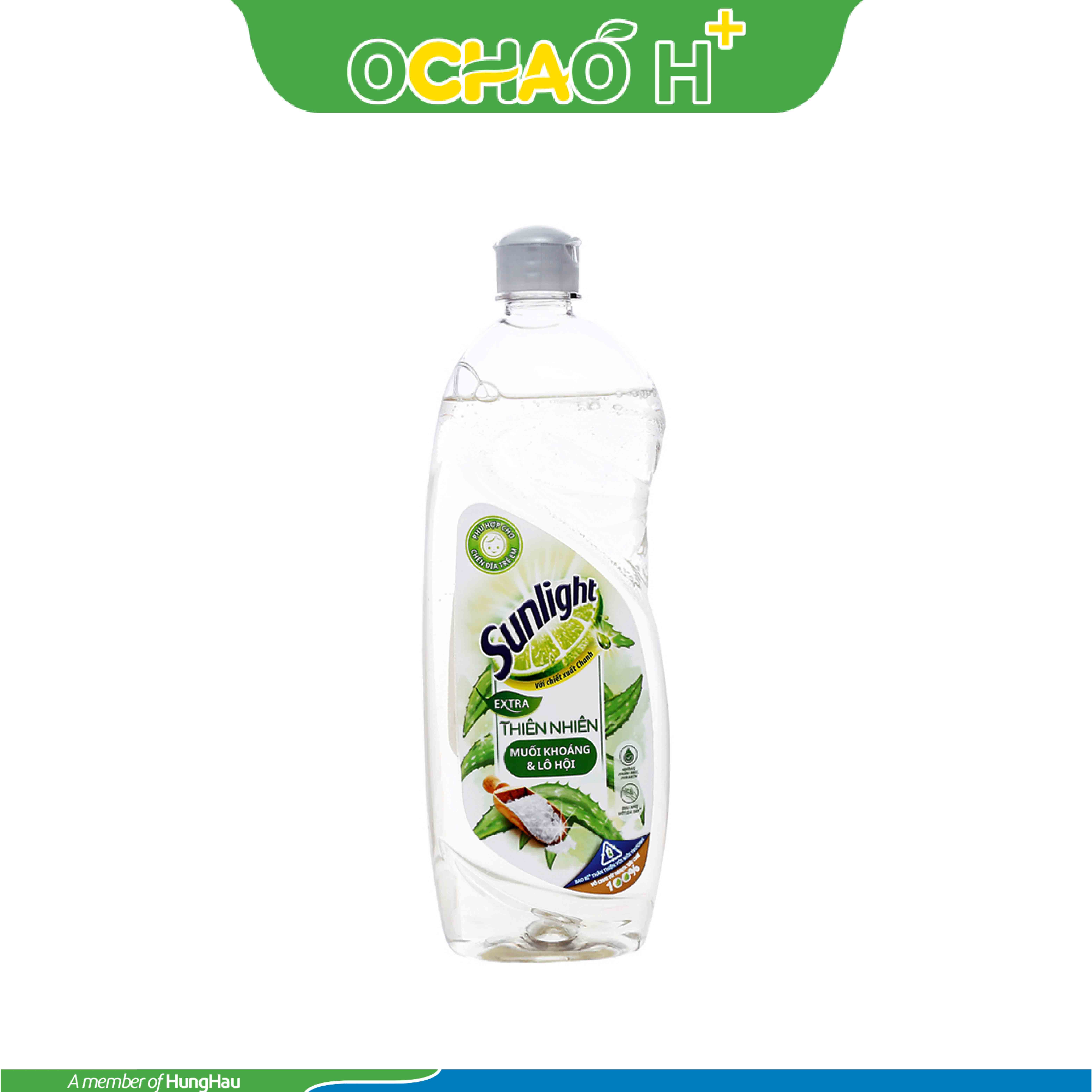 SUNLIGHT Nước rửa chén Thiên Nhiên Lô Hội Chai 400g