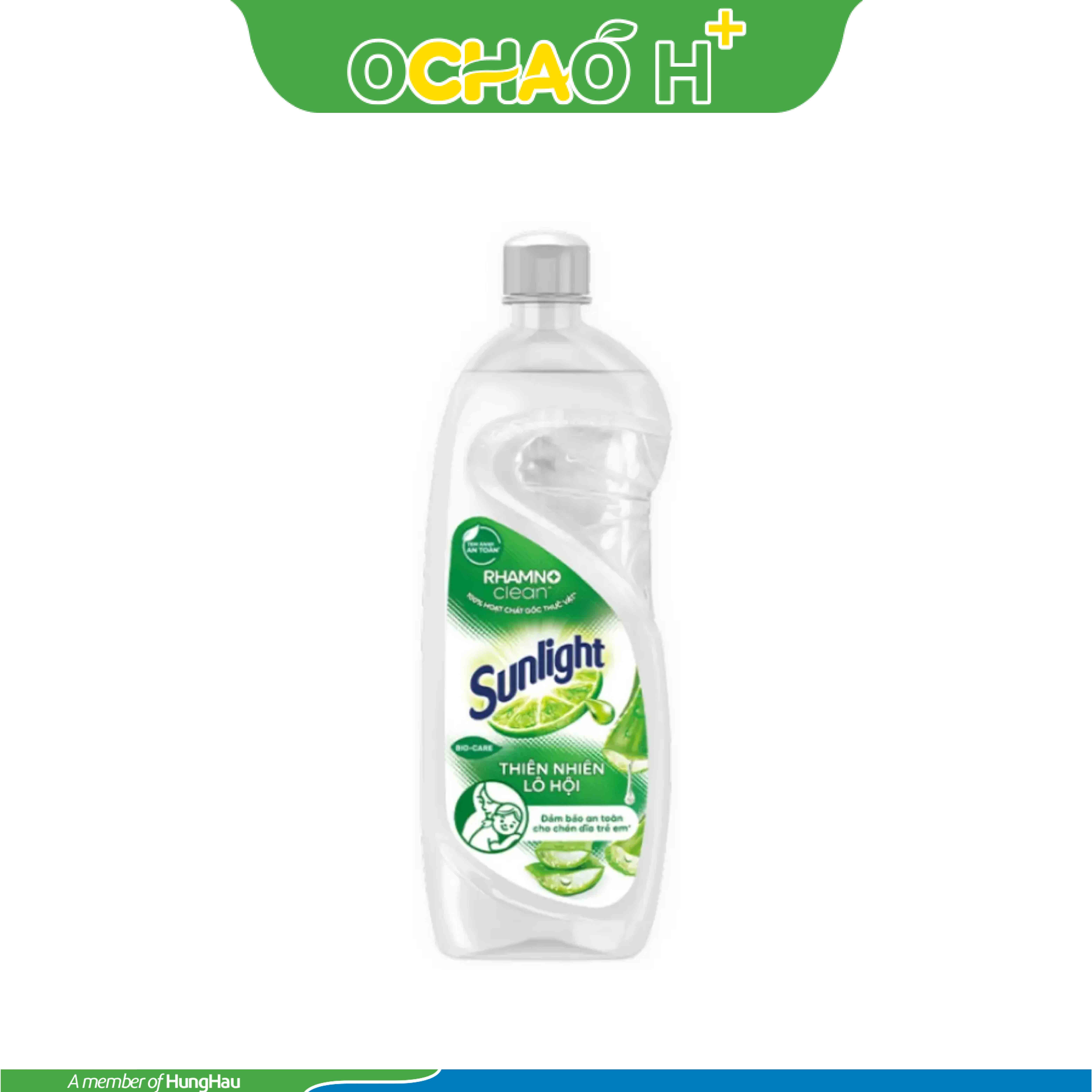 SUNLIGHT Nước rửa chén Thiên Nhiên Lô Hội Chai 750g