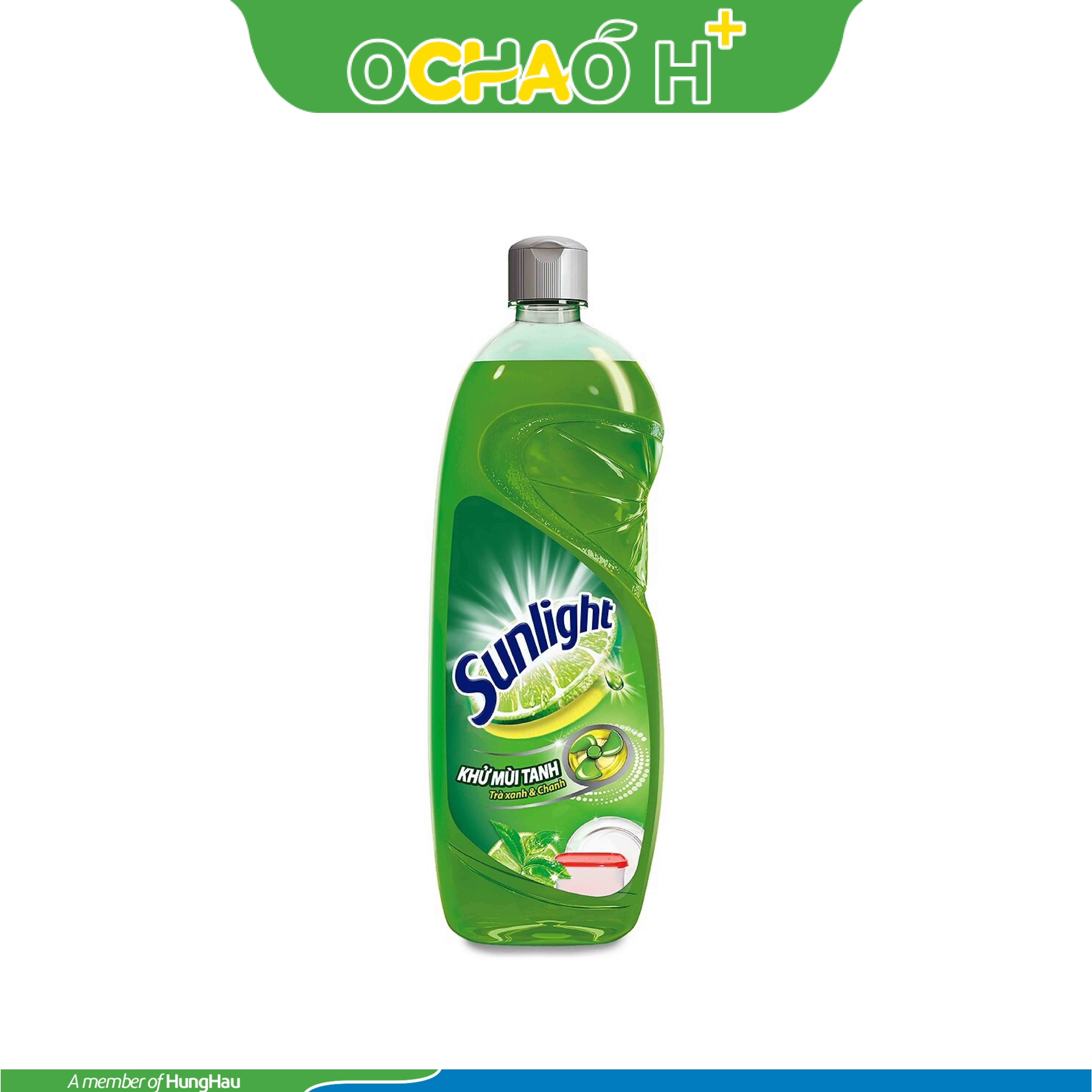 SUNLIGHT Nước rửa chén Trà Xanh Chai 400g