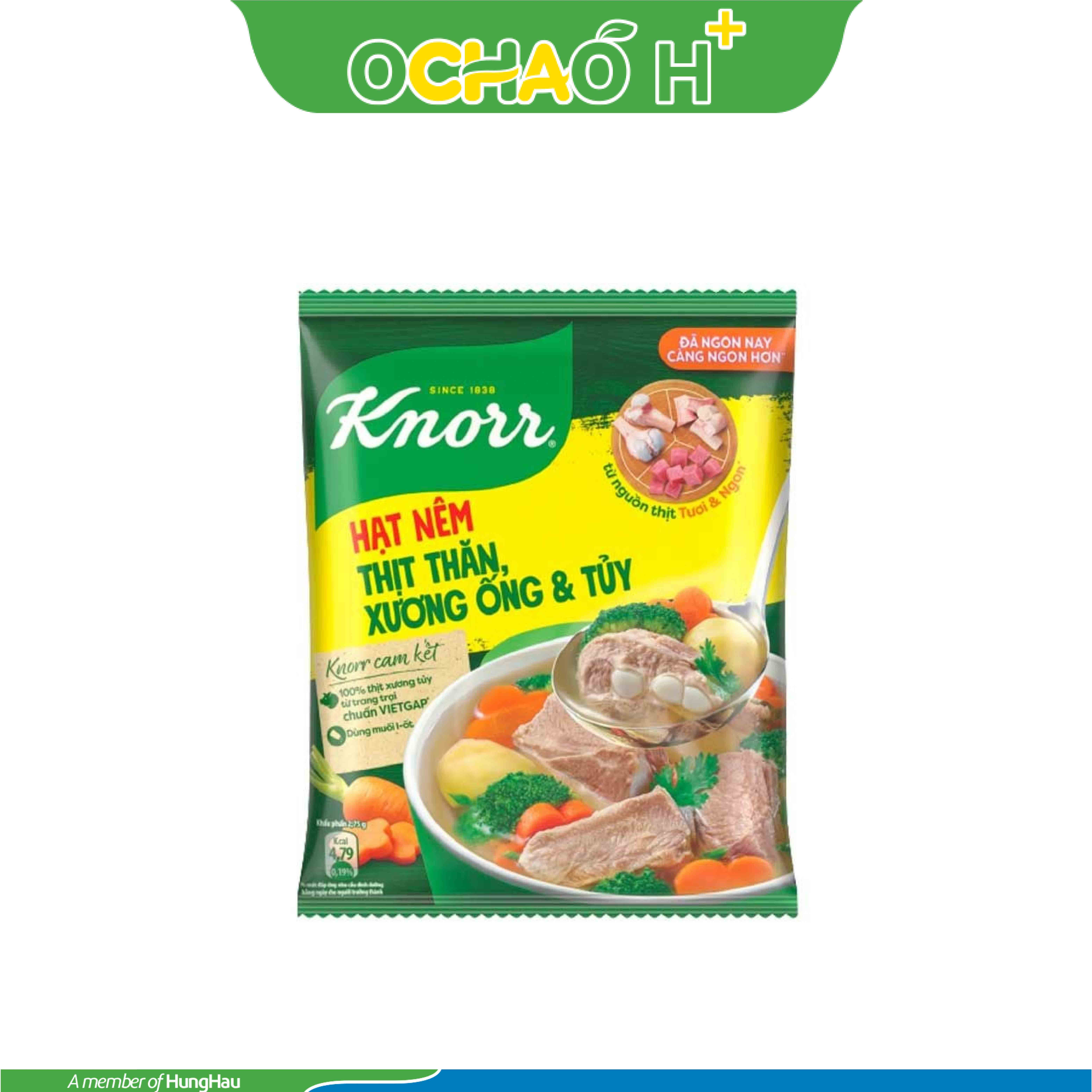 KNORR Hạt Nêm Từ Thịt Gói 170g