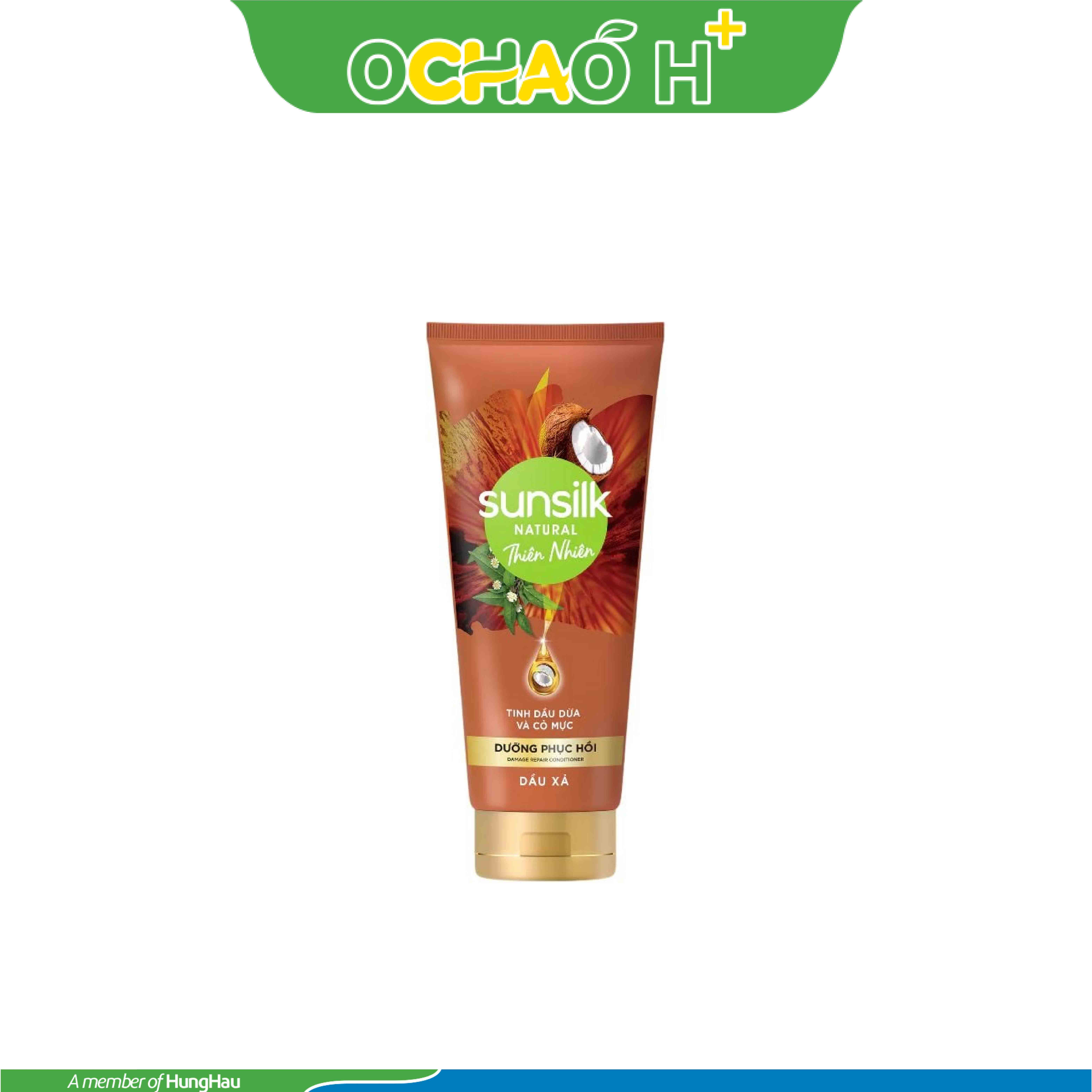 SUNSILK Dầu Xả Dưỡng Phục Hồi (Nâu) Tuýp 330ml