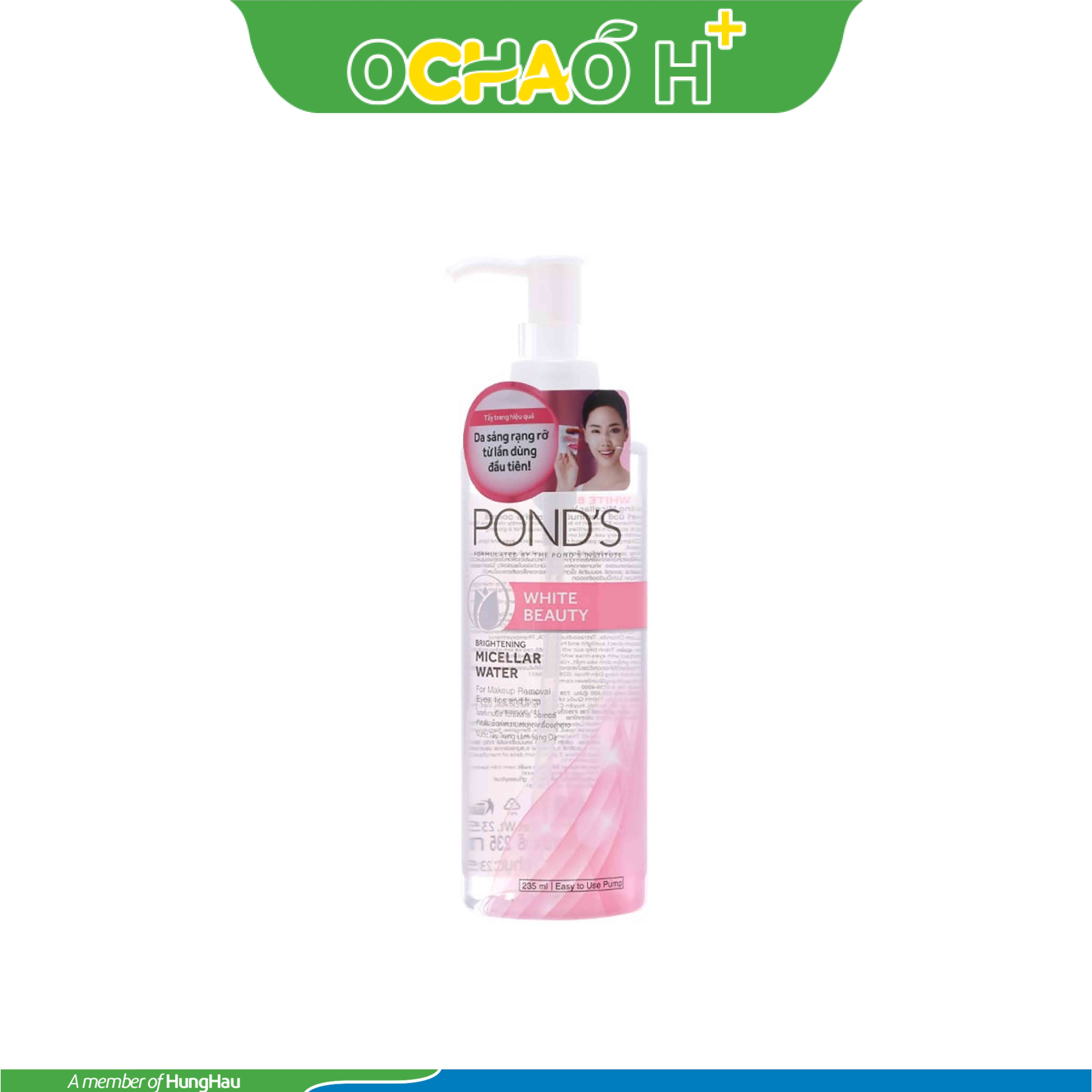 PONDS Nước Tẩy Trang Sáng Da Chai 235ML