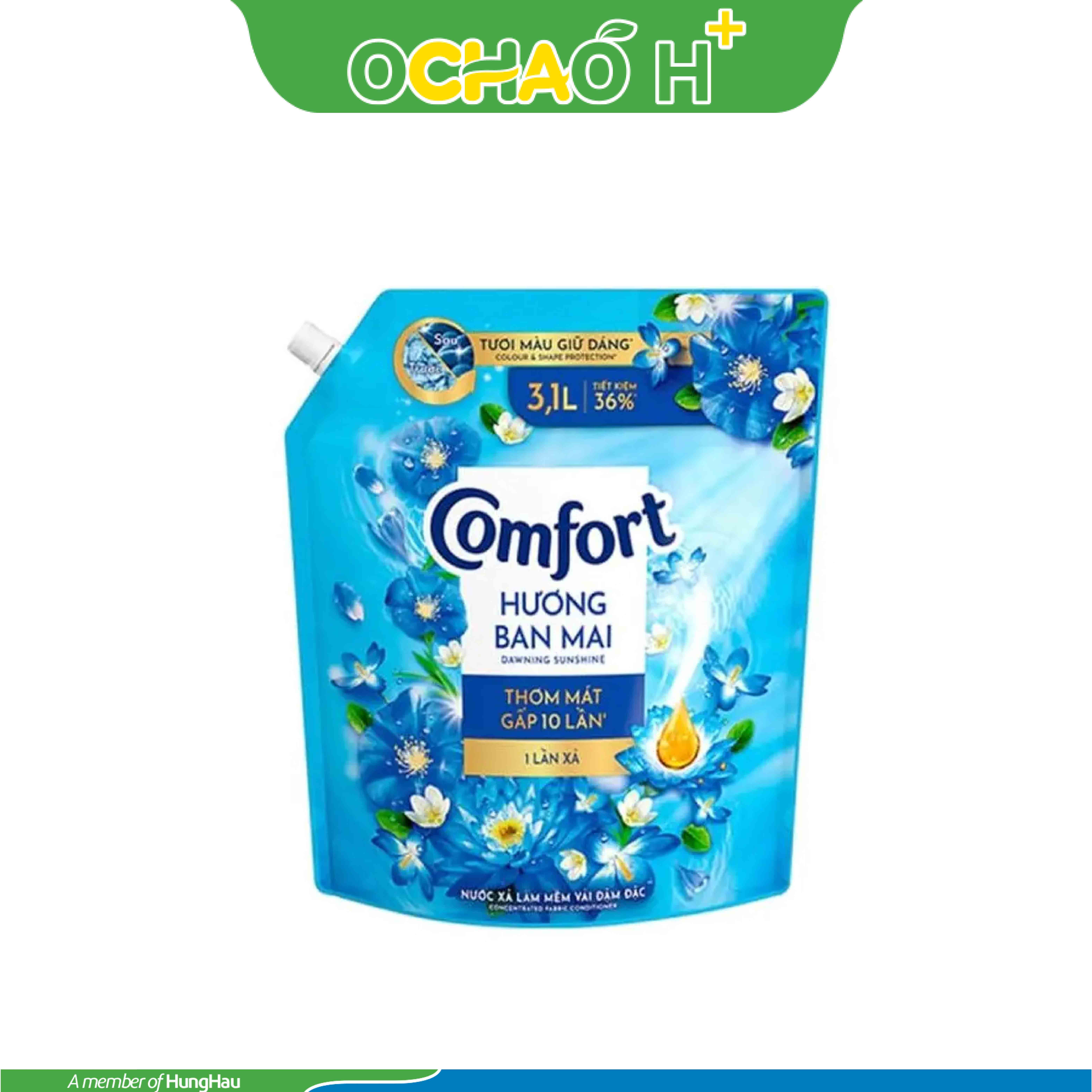 COMFORT Đậm Đặc 1 Lần Xả Hương Ban Mai Gói 3.1L