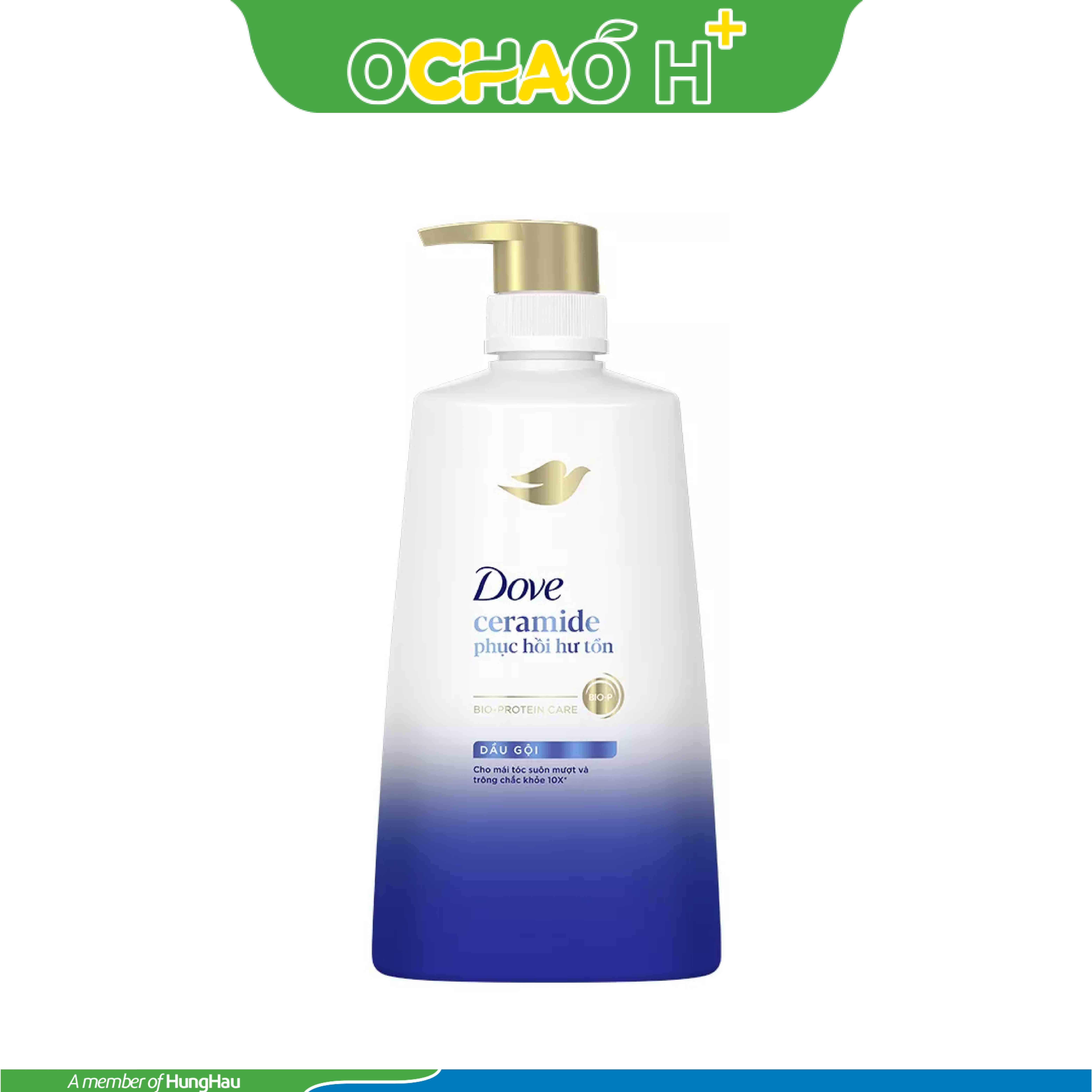 DOVE Dầu Gội CERAMIDE Phục Hồi Hư Tổn Chai 640g